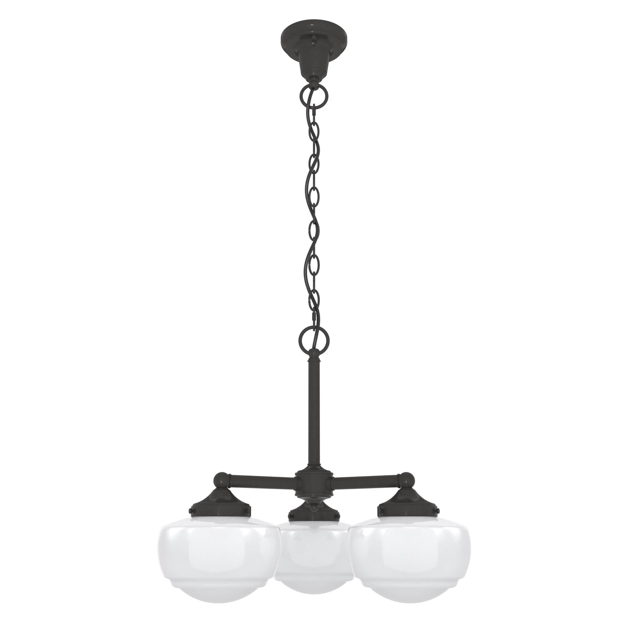 Saddle Creek 20 Inch 3 Light Mini Chandelier by Hunter Fan