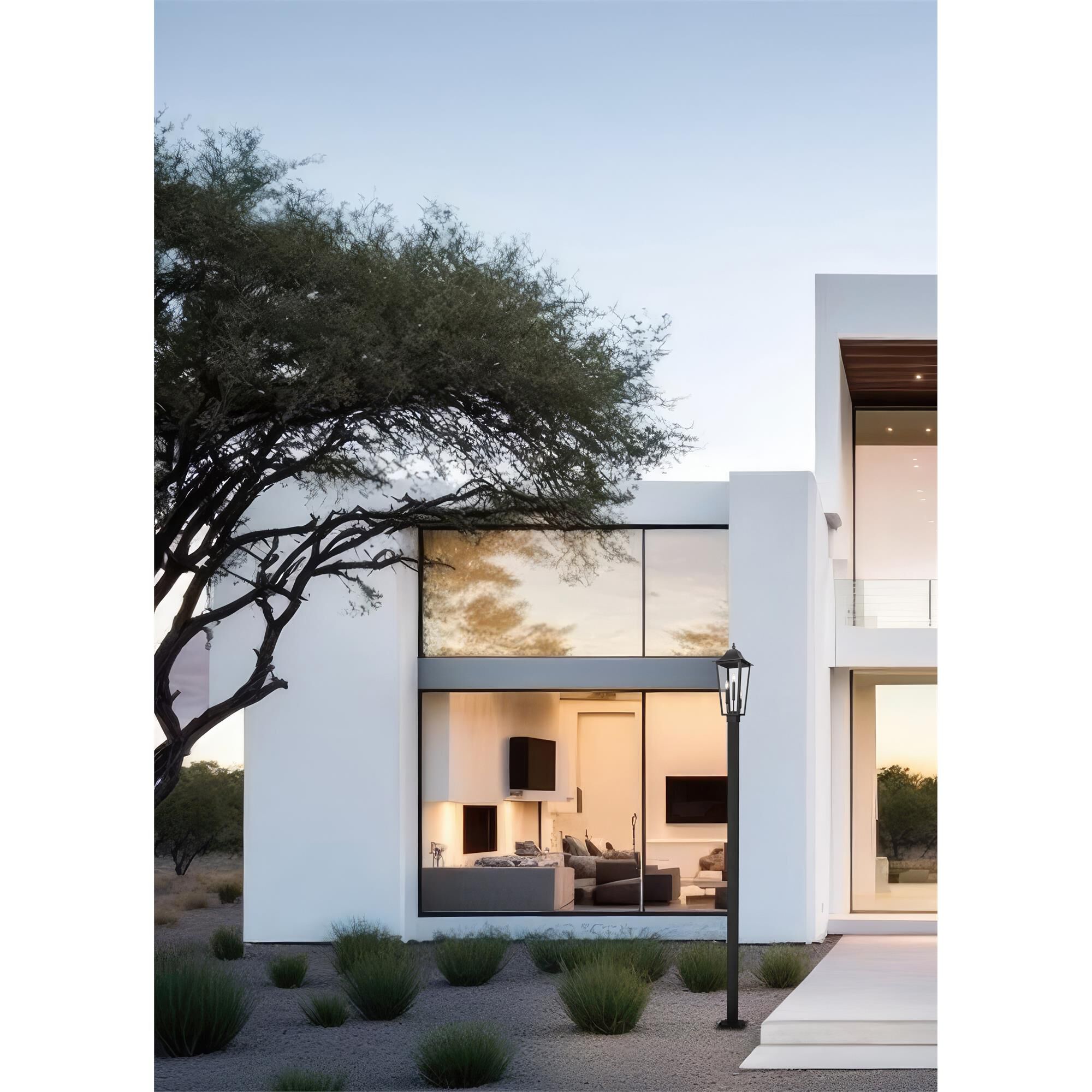 Shown in Black finish and Clear Beveled glass and Clear Beveled shade