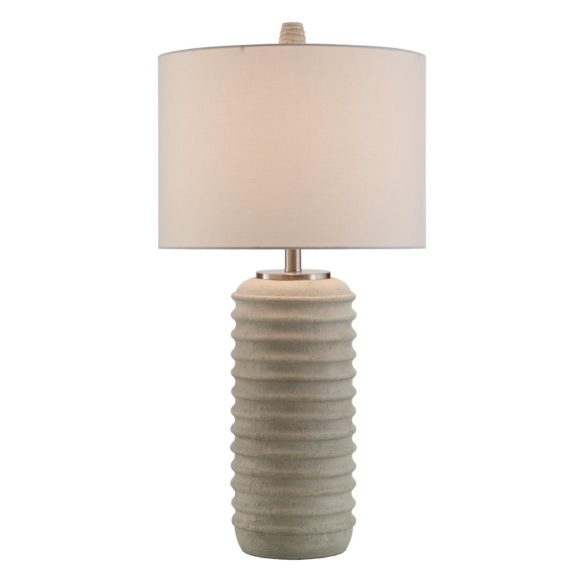 Shown in Silver finish and Off-White shade