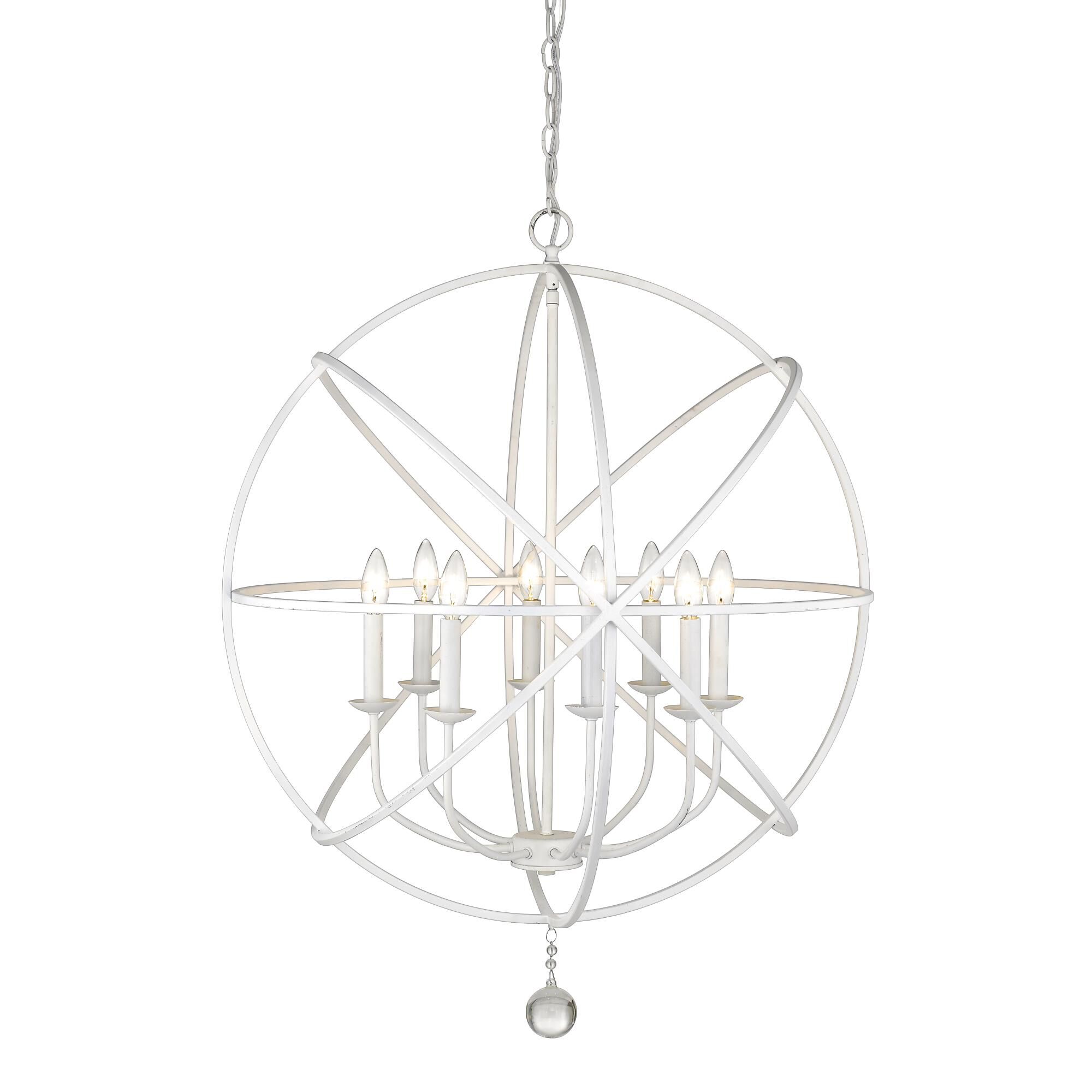 Tull 30 Inch 8 Light Chandelier by Z-Lite