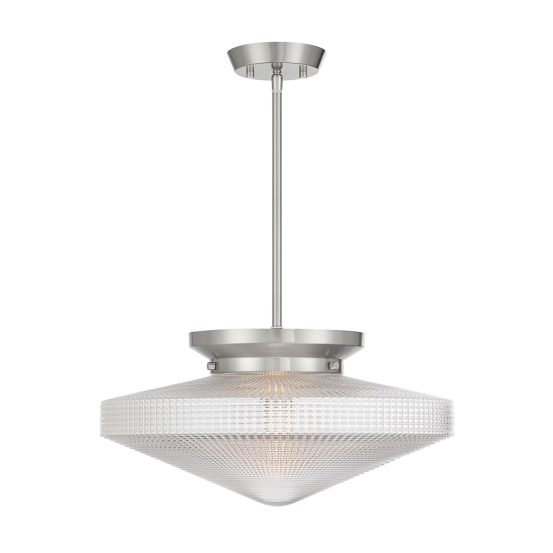 Norwich 18 Inch Semi Flush Mount by Savoy House