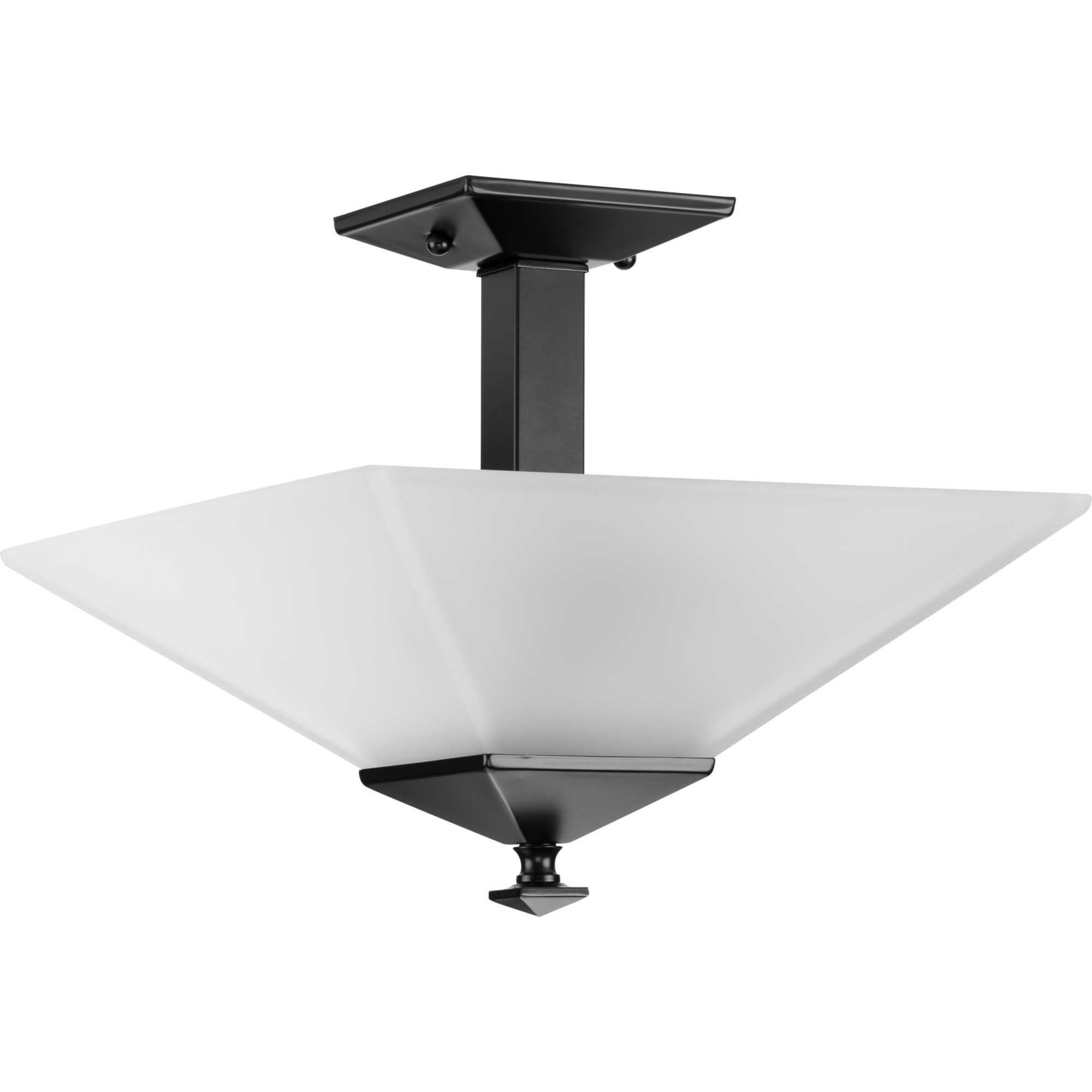 Clifton Heights 12 Inch 2 Light Semi Flush Mount by Progress Lighting