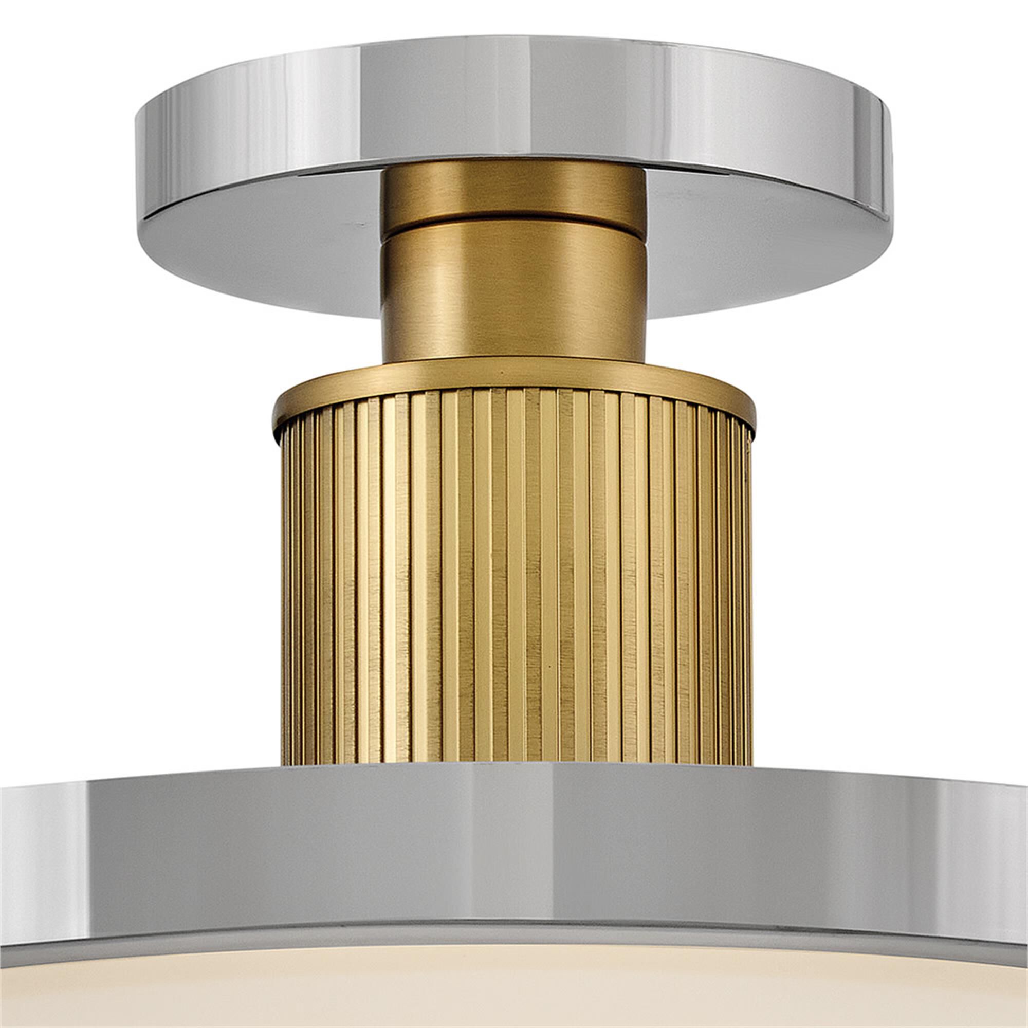 Kieran 14 Inch Semi Flush Mount,