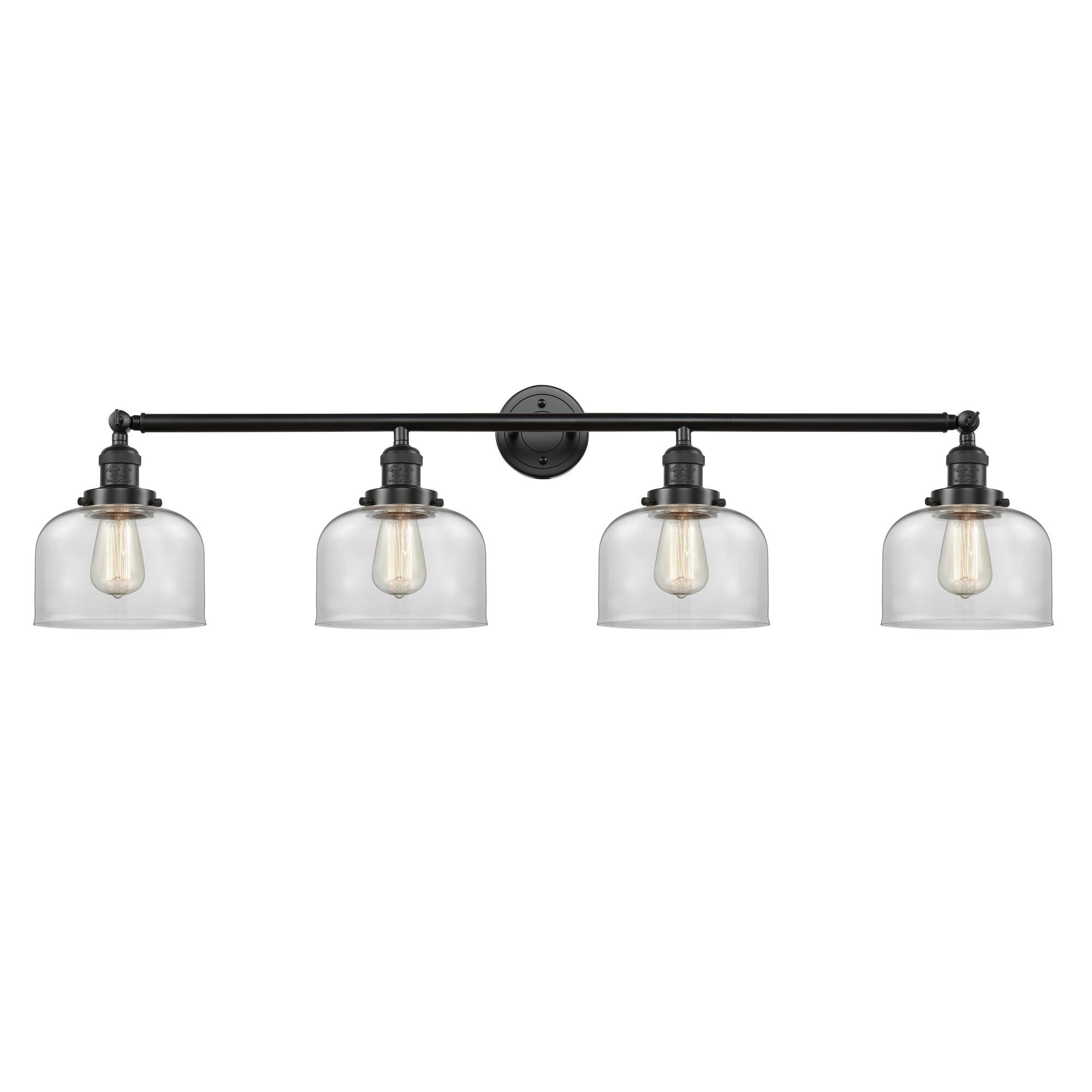 Shown in Oil Rubbed Bronze finish and Clear glass