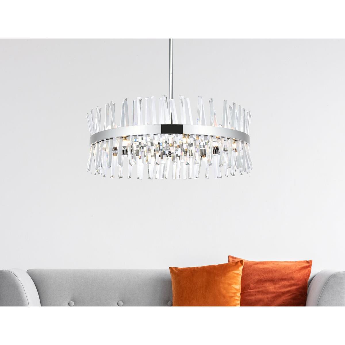 Serephina 32 Inch 16 Light Chandelier by Elegant Lighting