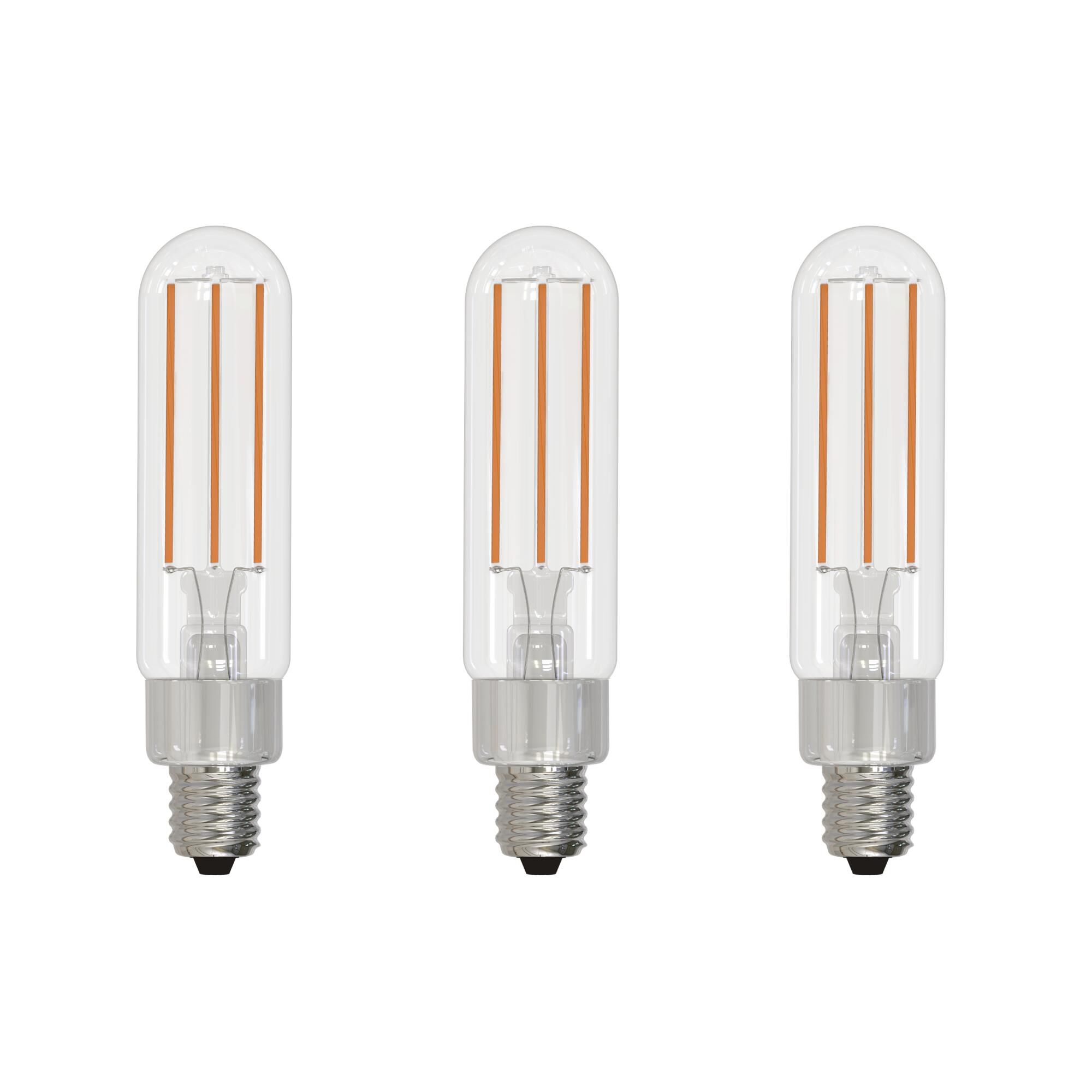 Dimmable 2.5 Watt 3000K T6 LED Light Bulb by Bulbrite