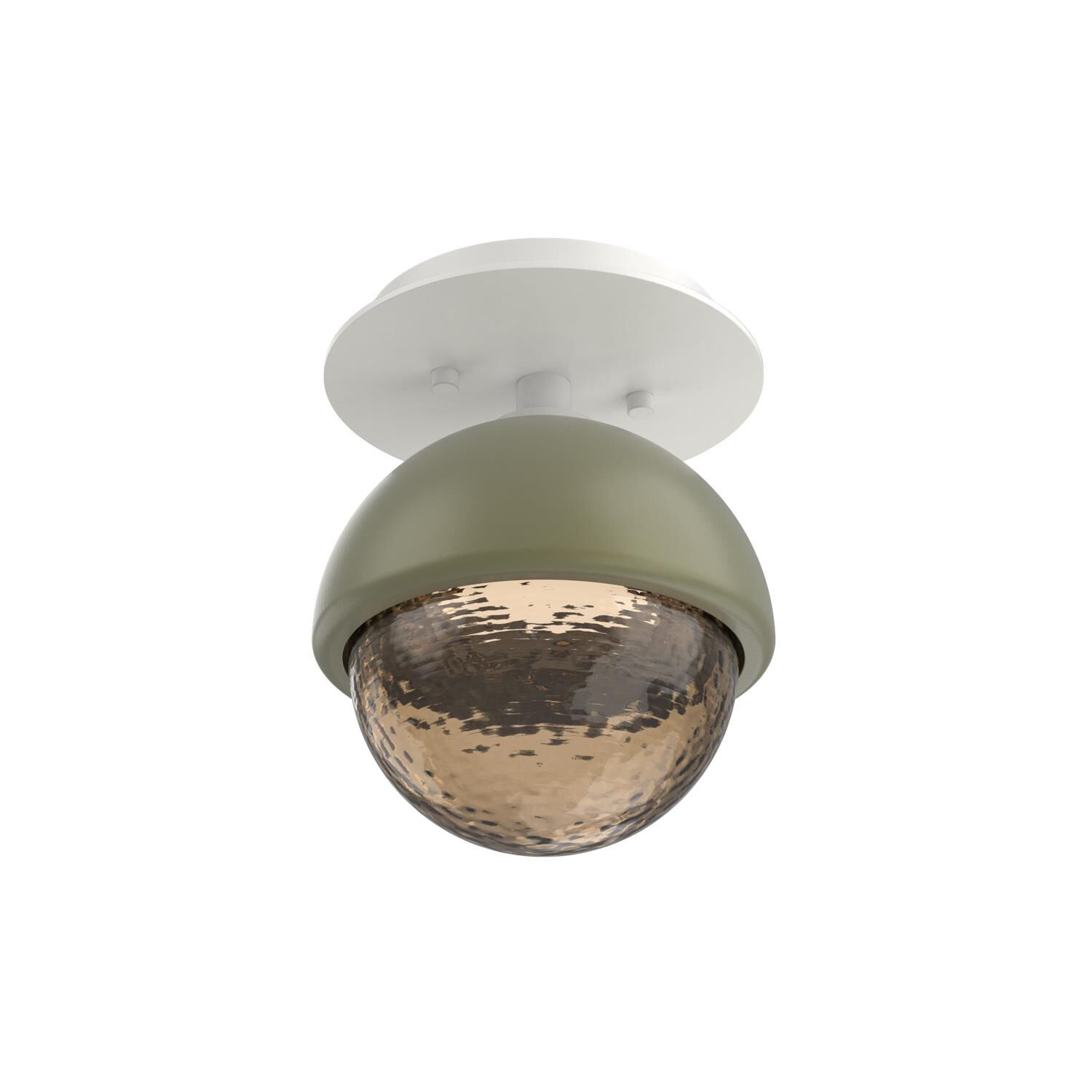 Levi Wilson Cabochon 6 Inch Flush Mount by Hammerton Studio