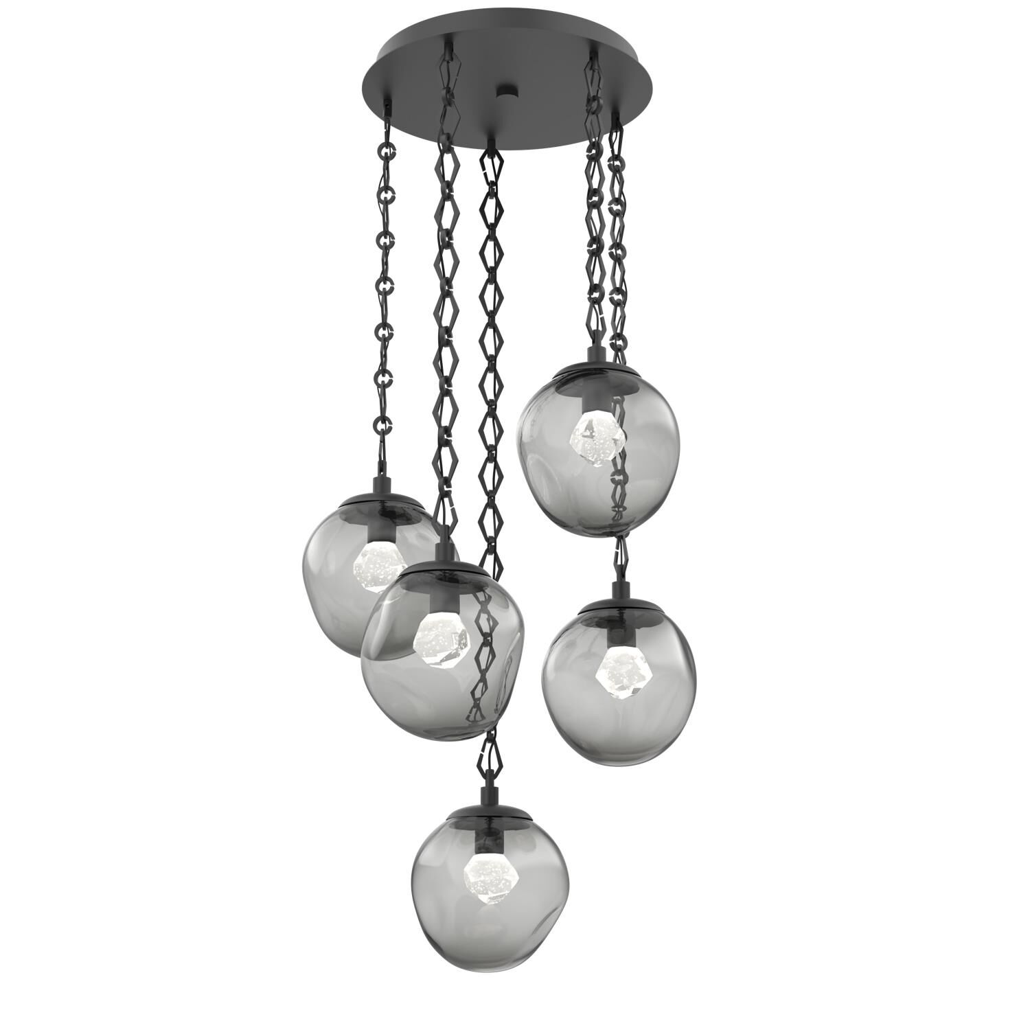Levi Wilson Aster Led 24 Inch Multi Light Pendant by Hammerton Studio