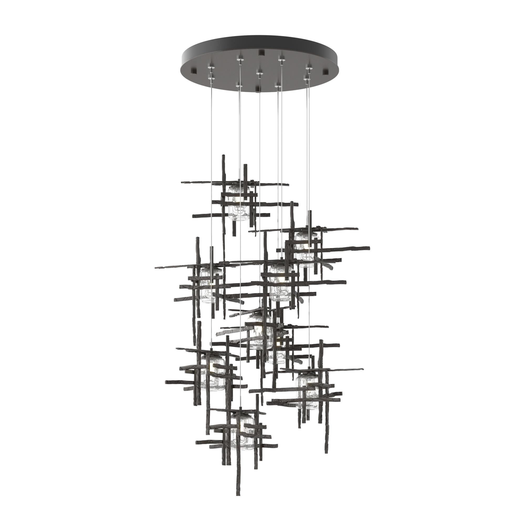 Tura 30 Inch Multi Light Pendant by Hubbardton Forge