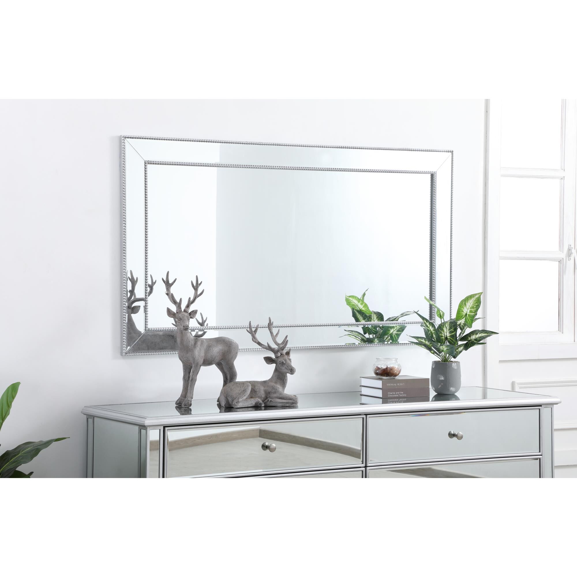 Shown in Antique Silver finish