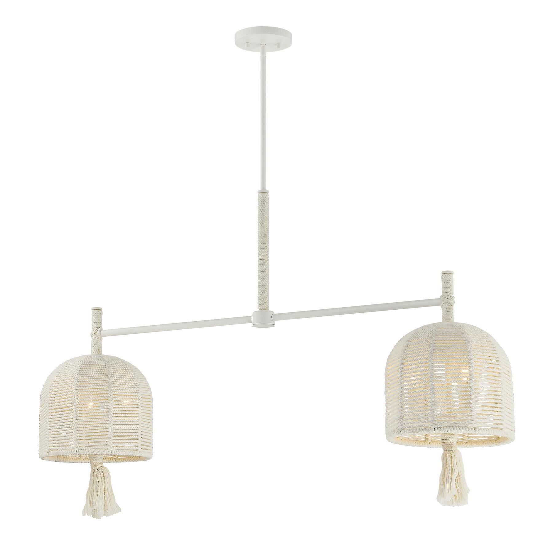 Shown in Cotton finish and White Cotton String shade