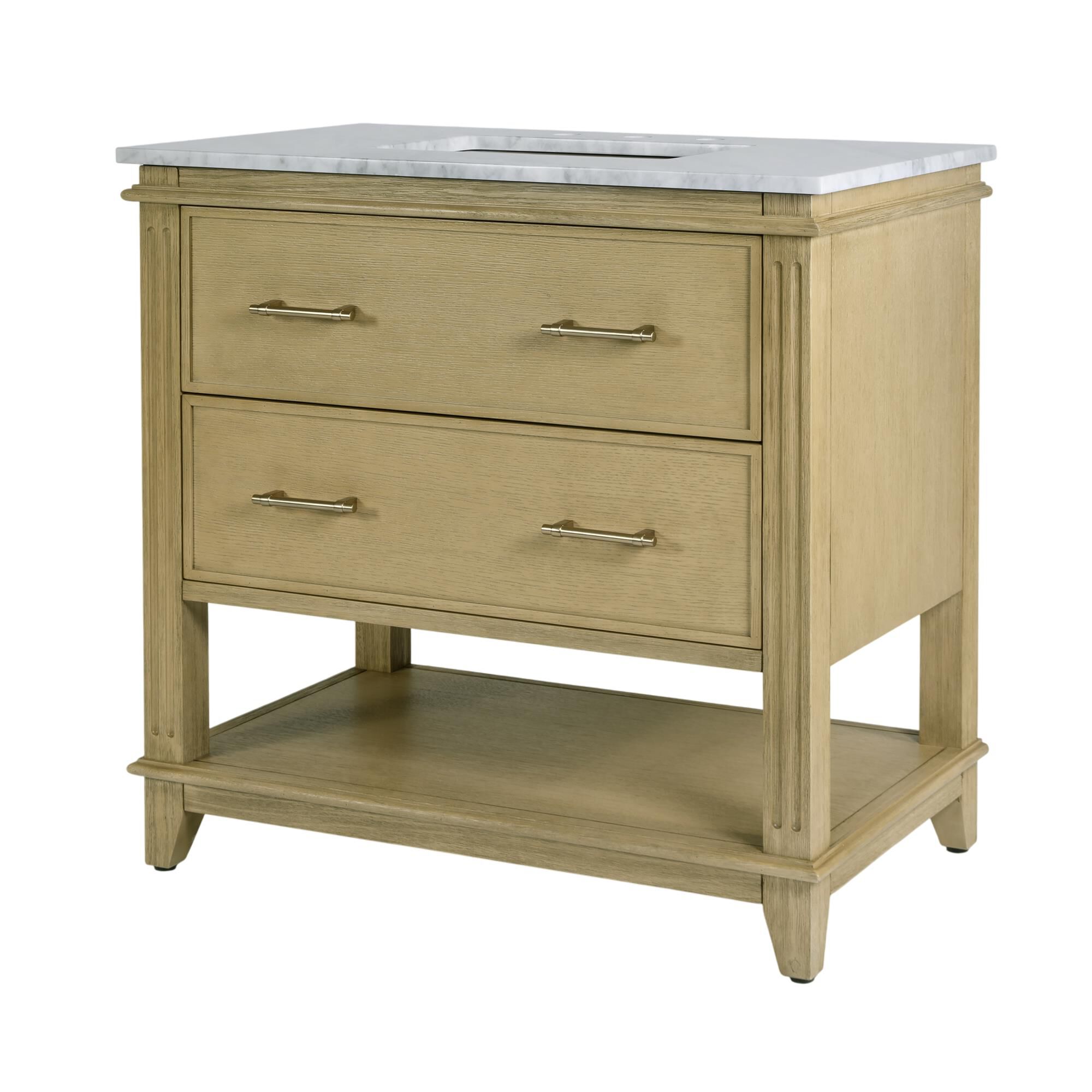 Shown in Light Oak Wire Brushed finish