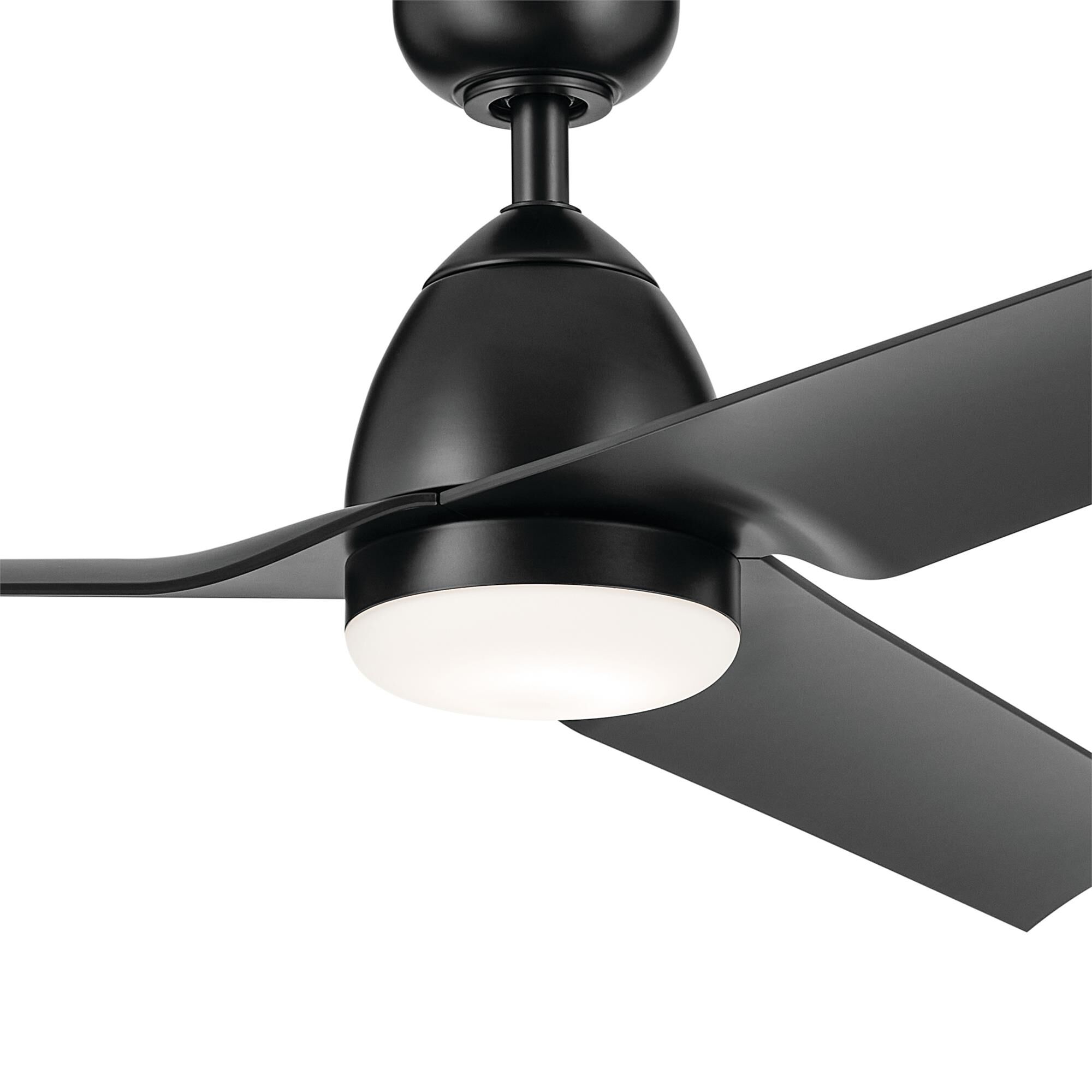 Fit 54 Inch Ceiling Fan with Light Kit,