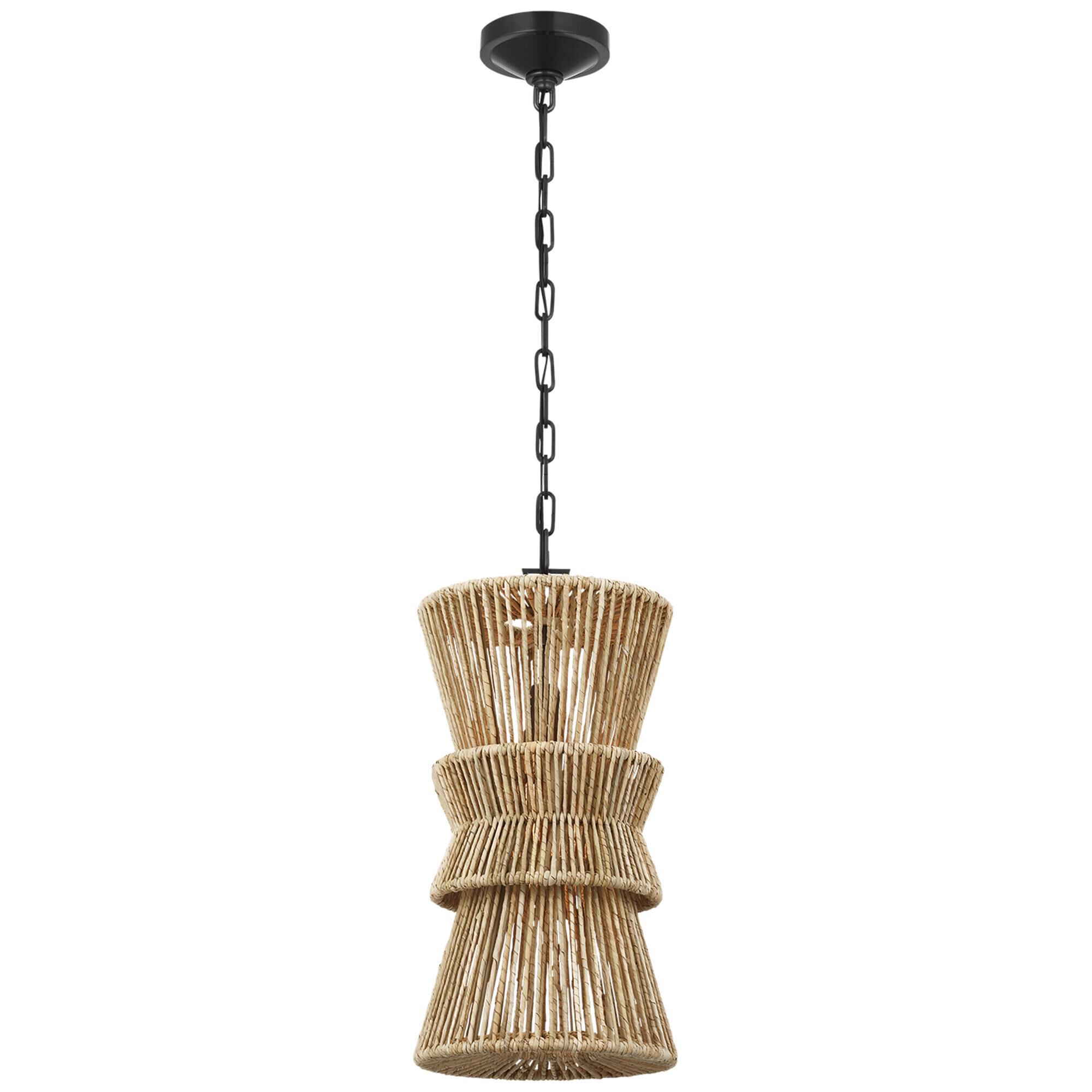 Shown in Bronze and Natural Abaca finish