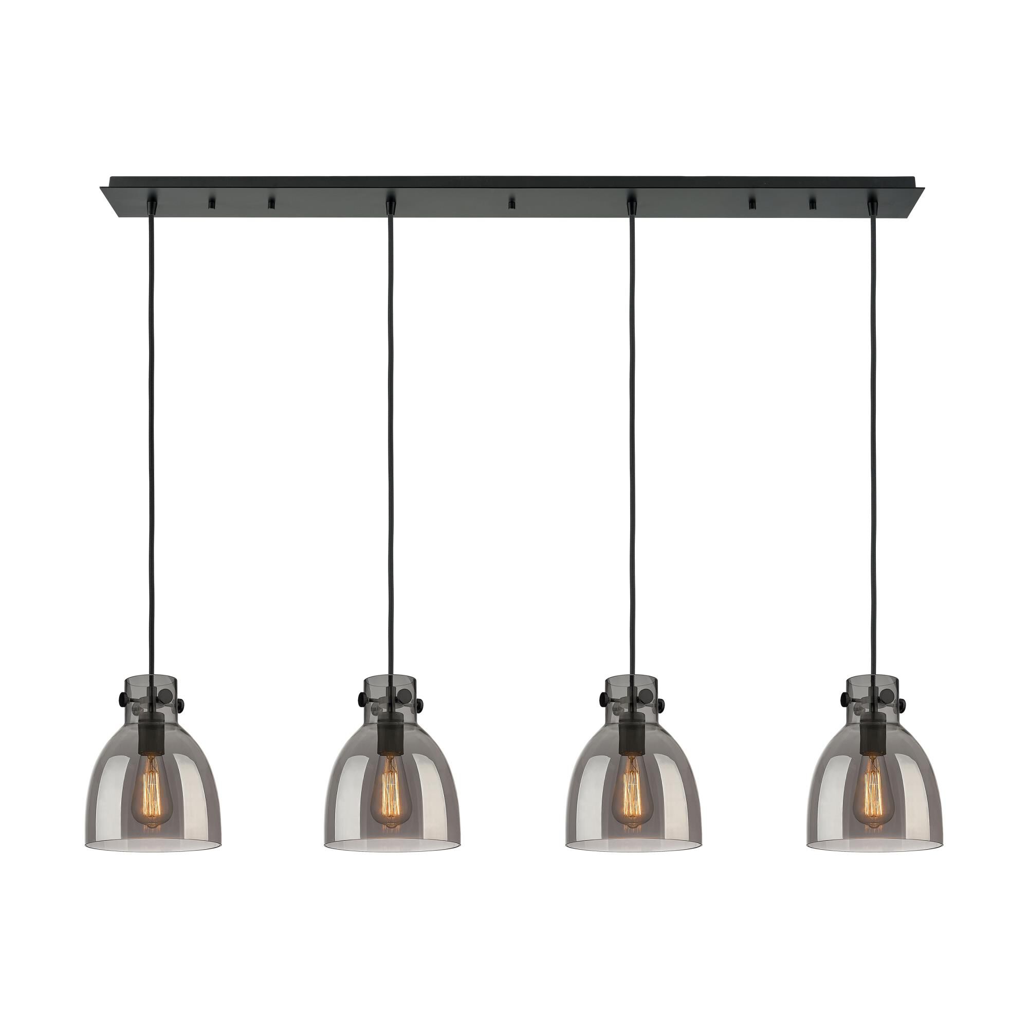 Bruno Marashlian Newton Bell 51 Inch 4 Light Linear Suspension Light by Innovations Lighting