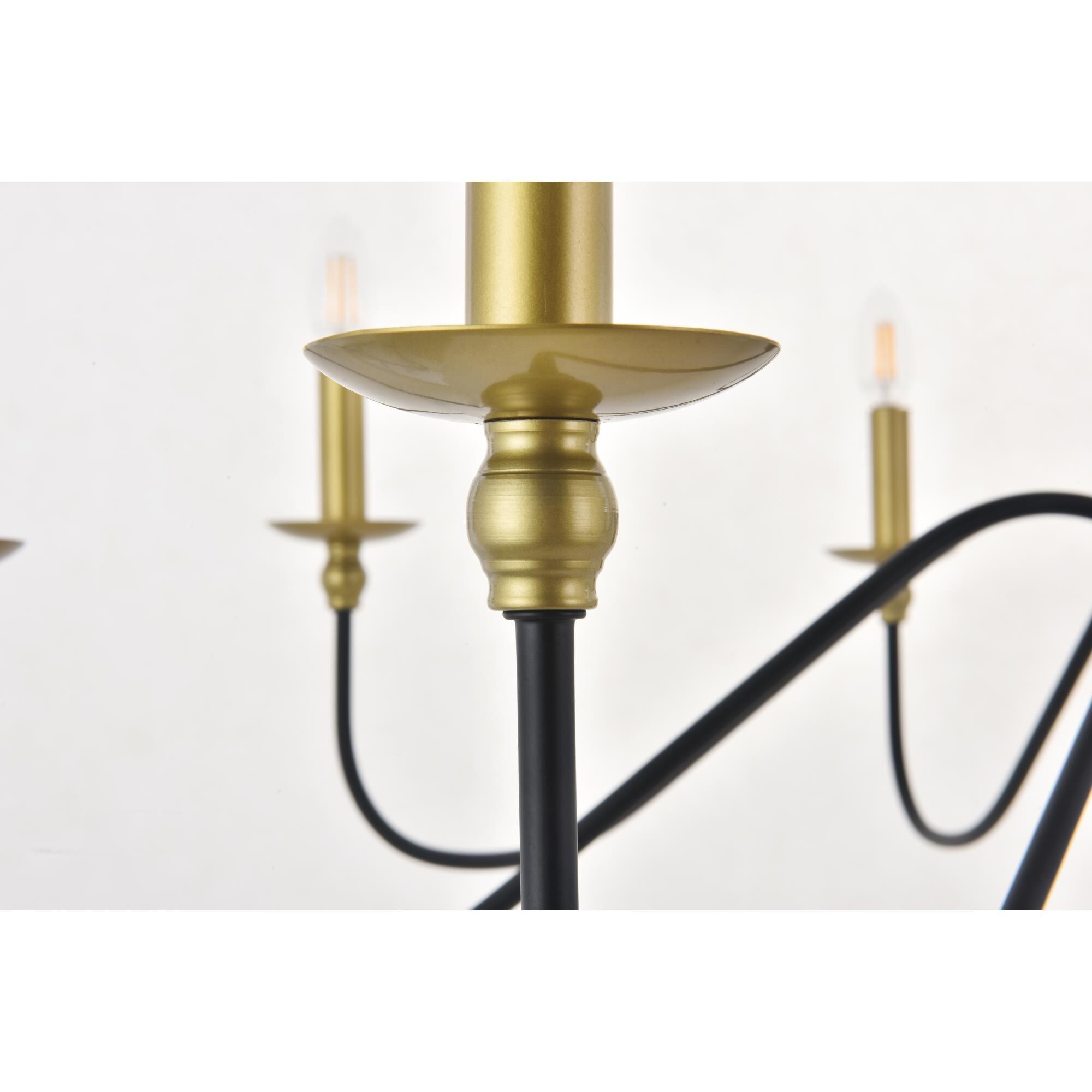 Rohan 42 Inch 8 Light Chandelier by Elegant Lighting