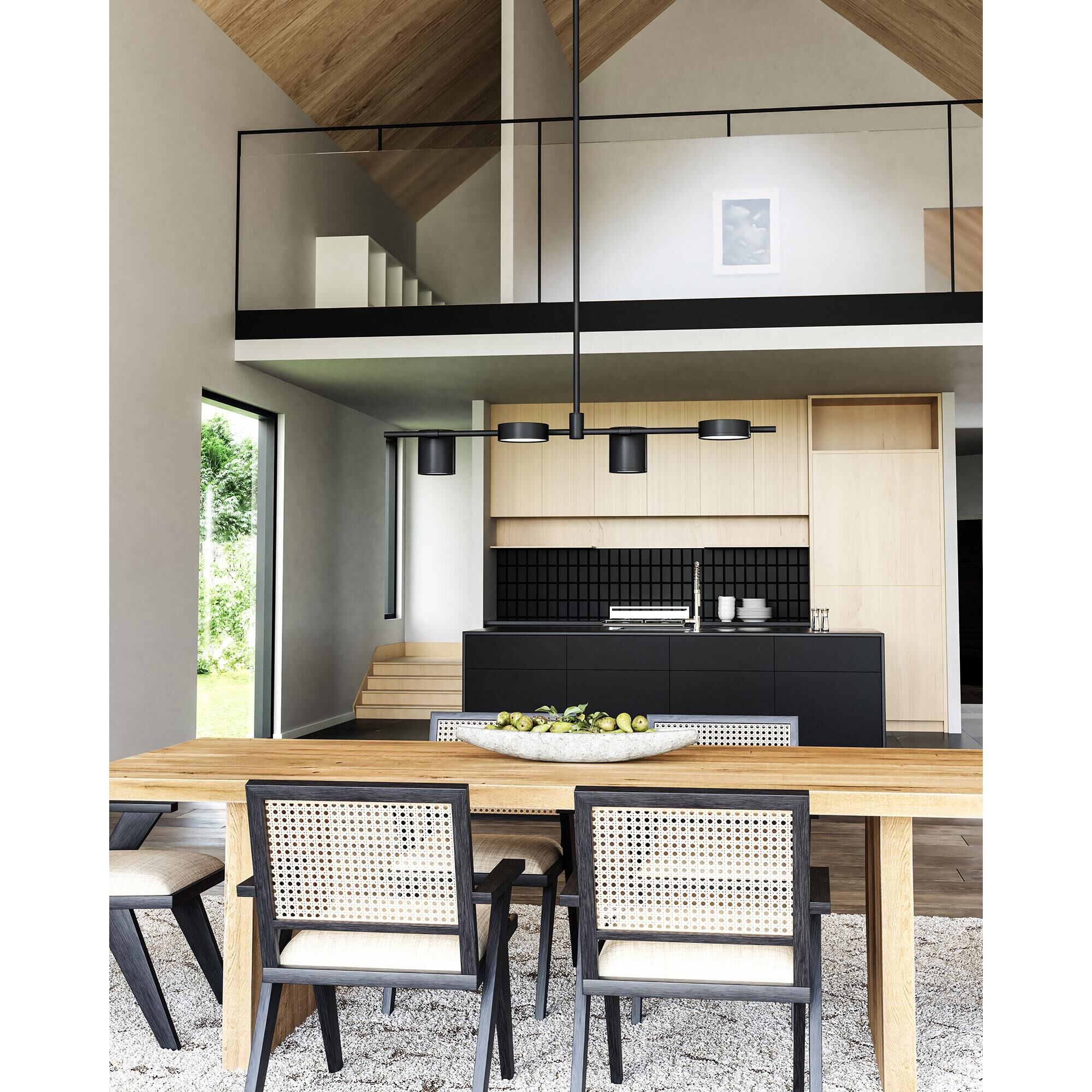 Shown in Black finish