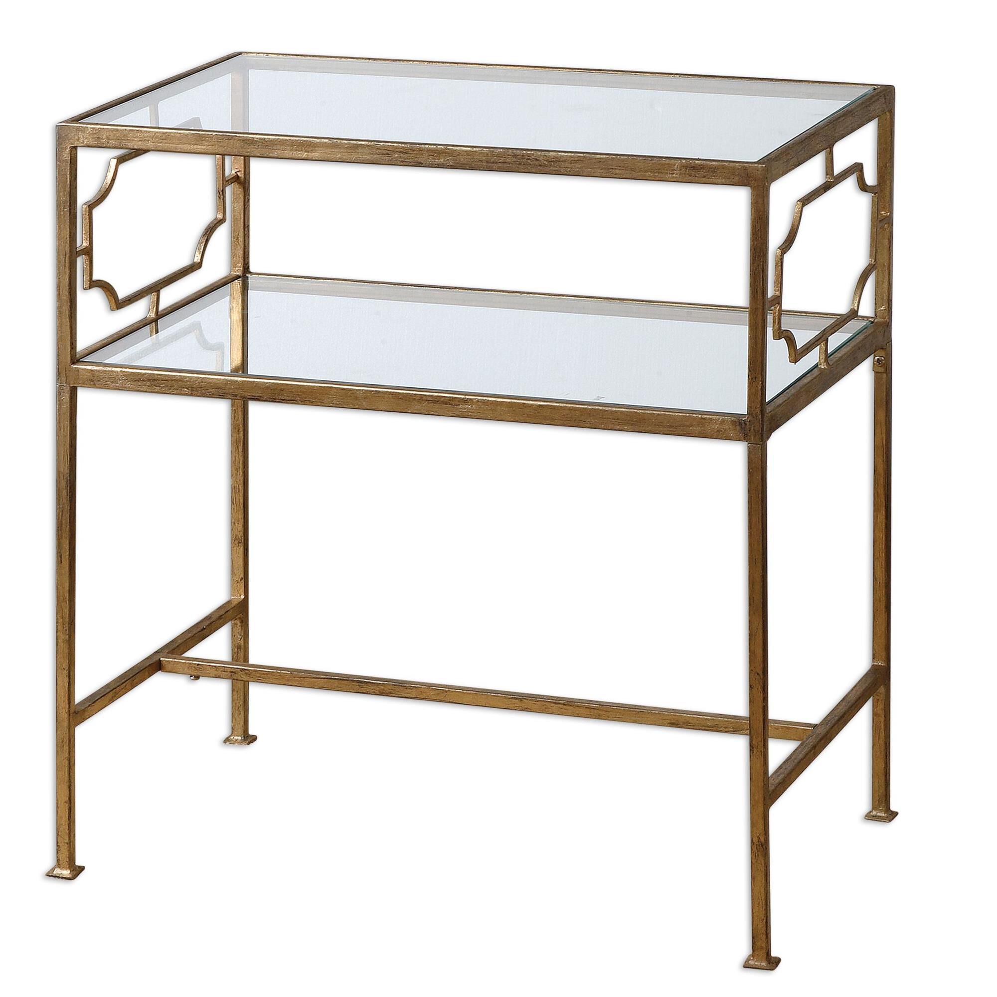 Shown in Gold-Leafed Iron finish
