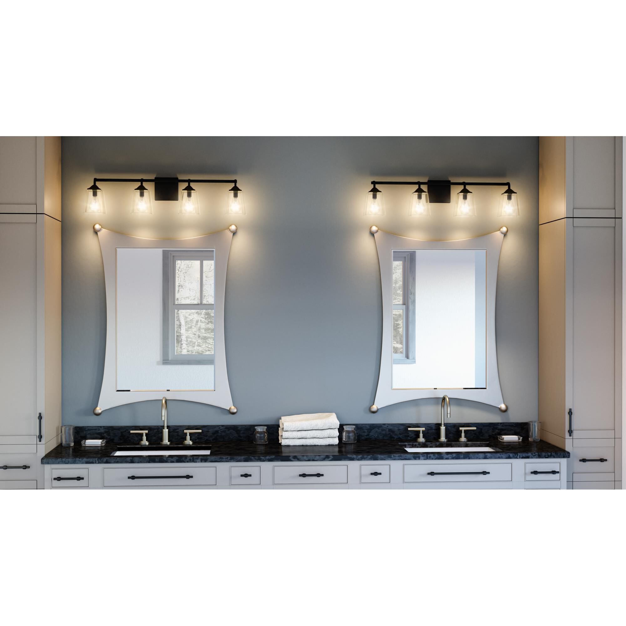 Thoresby 31 Inch 4 Light Bath Vanity Light by Quoizel