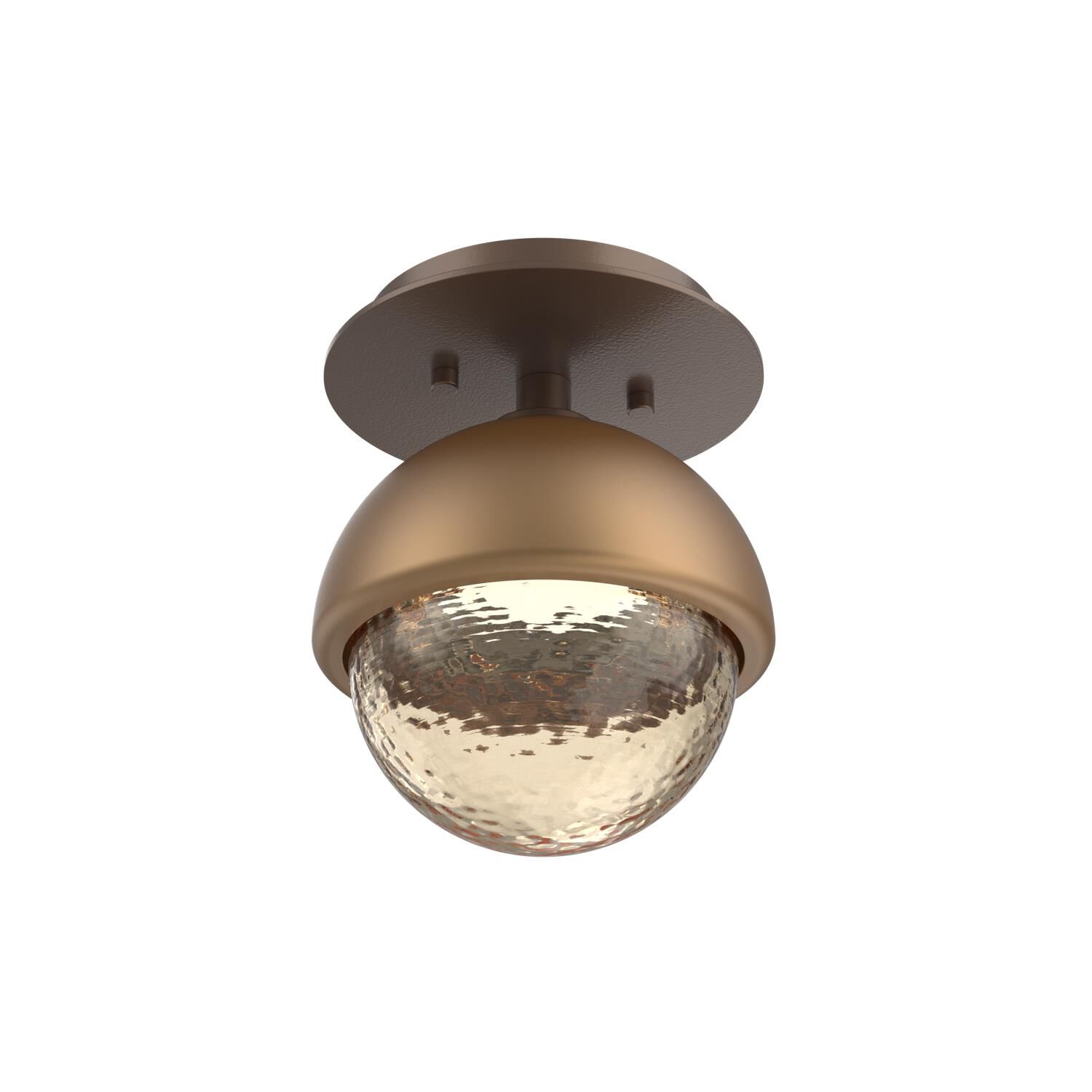 Levi Wilson Cabochon 6 Inch Flush Mount by Hammerton Studio