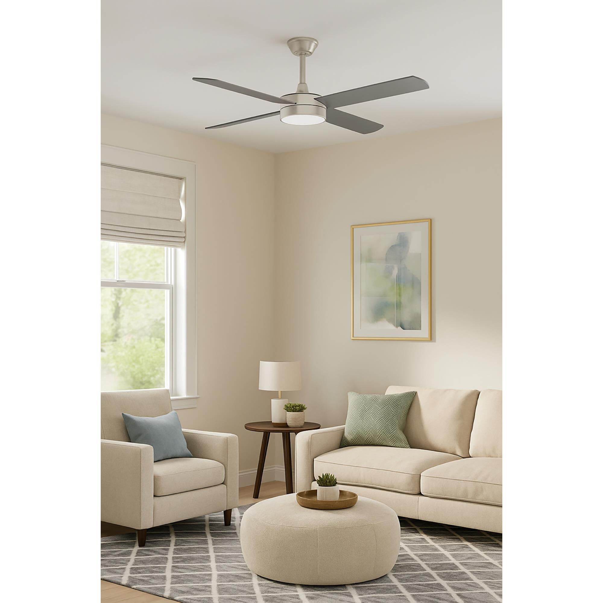 Bryant 52 Inch Ceiling Fan with Light Kit by AFX Lighting