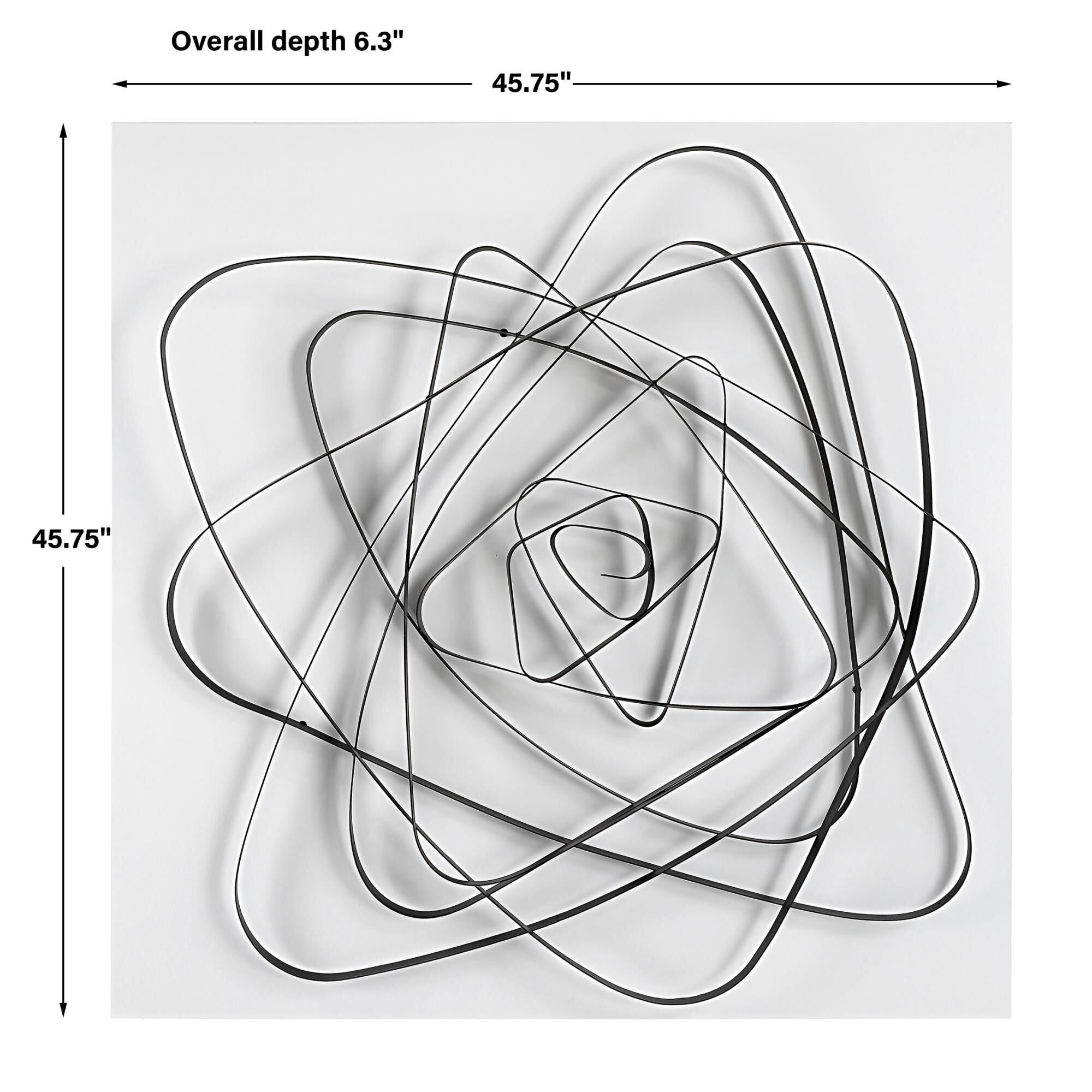 Uttermost Nucleus Metal Modern Wall Decor Alternative Wall Art by Uttermost