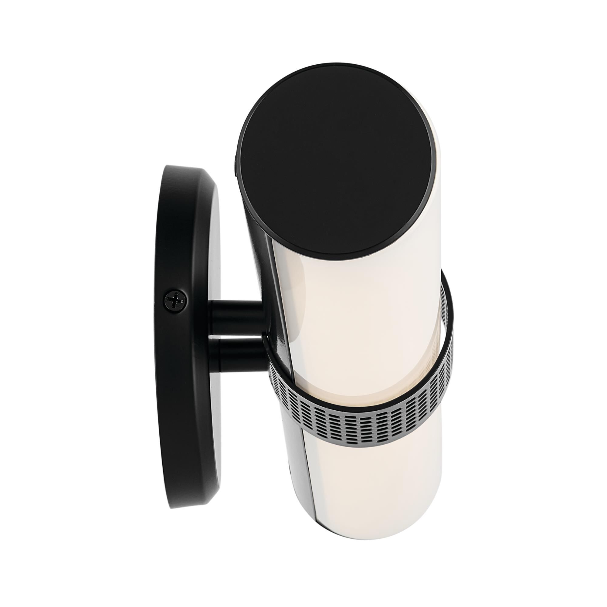 Shown in Black finish and Clear with Painted White Inside glass