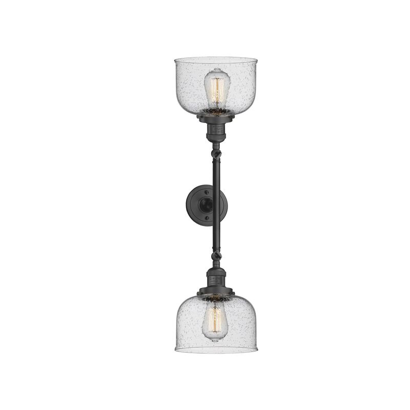 Bruno Marashlian Large Bell 19 Inch 2 Light Bath Vanity Light by Innovations Lighting