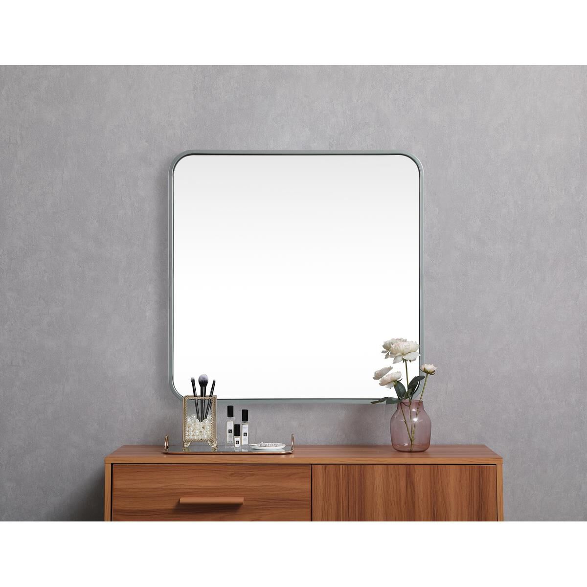 Evermore 24 Inch Bathroom Mirror by Elegant Decor