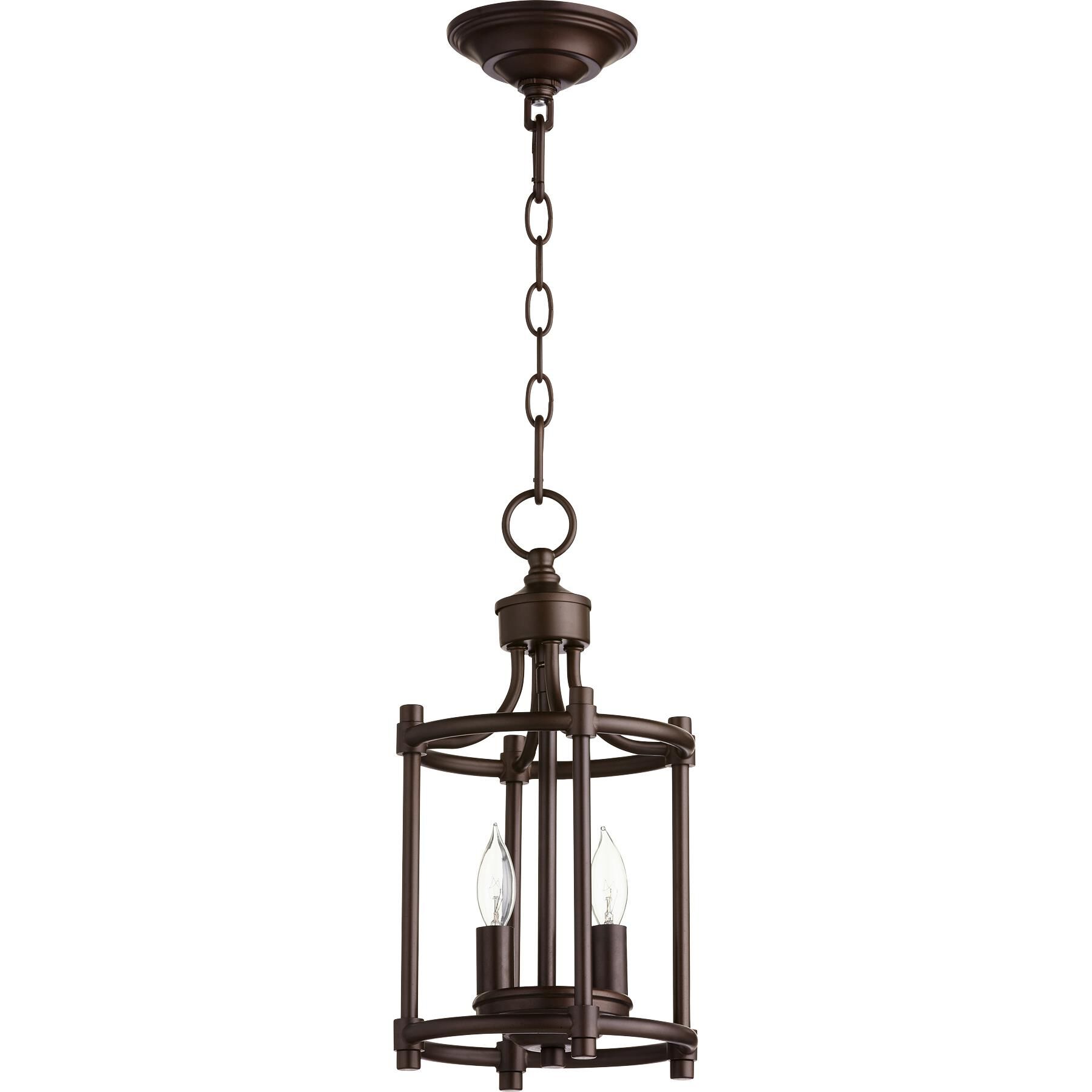 Rossington 8 Inch Cage Pendant by Quorum International