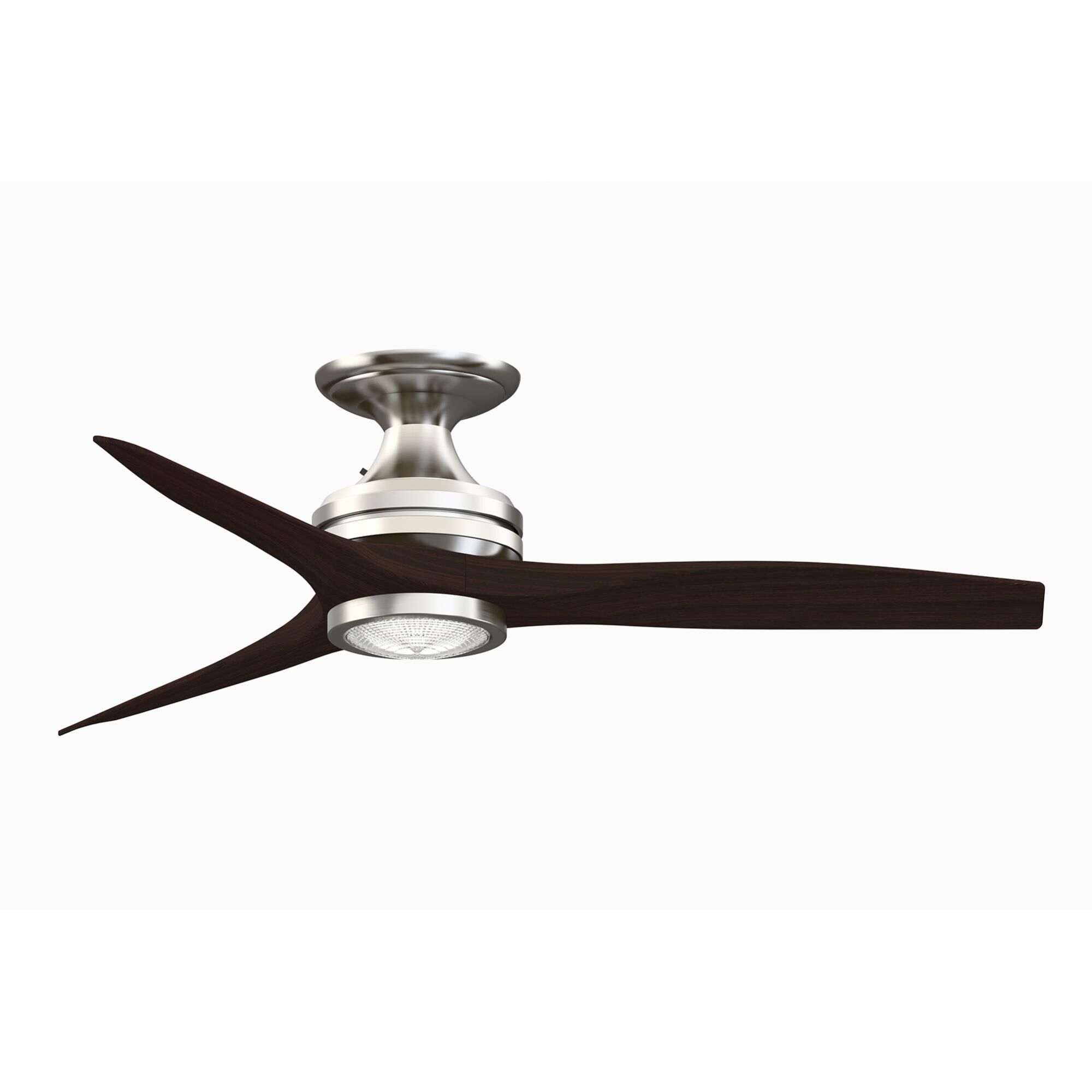 Spitfire 48 Inch Flush Mount Fan with Light Kit by Fanimation