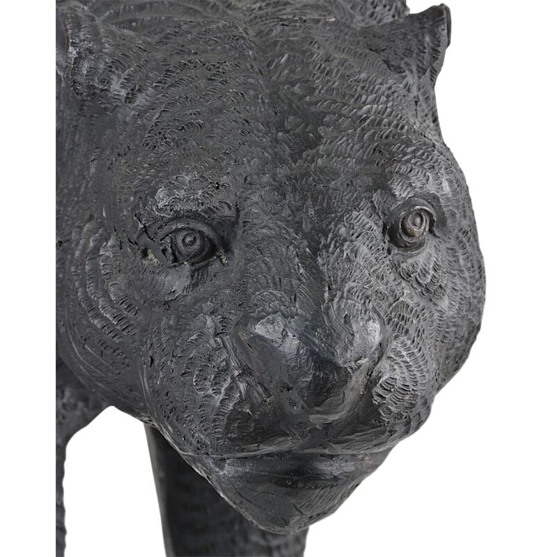 Standing Black Panther Sculpture by Currey and Company