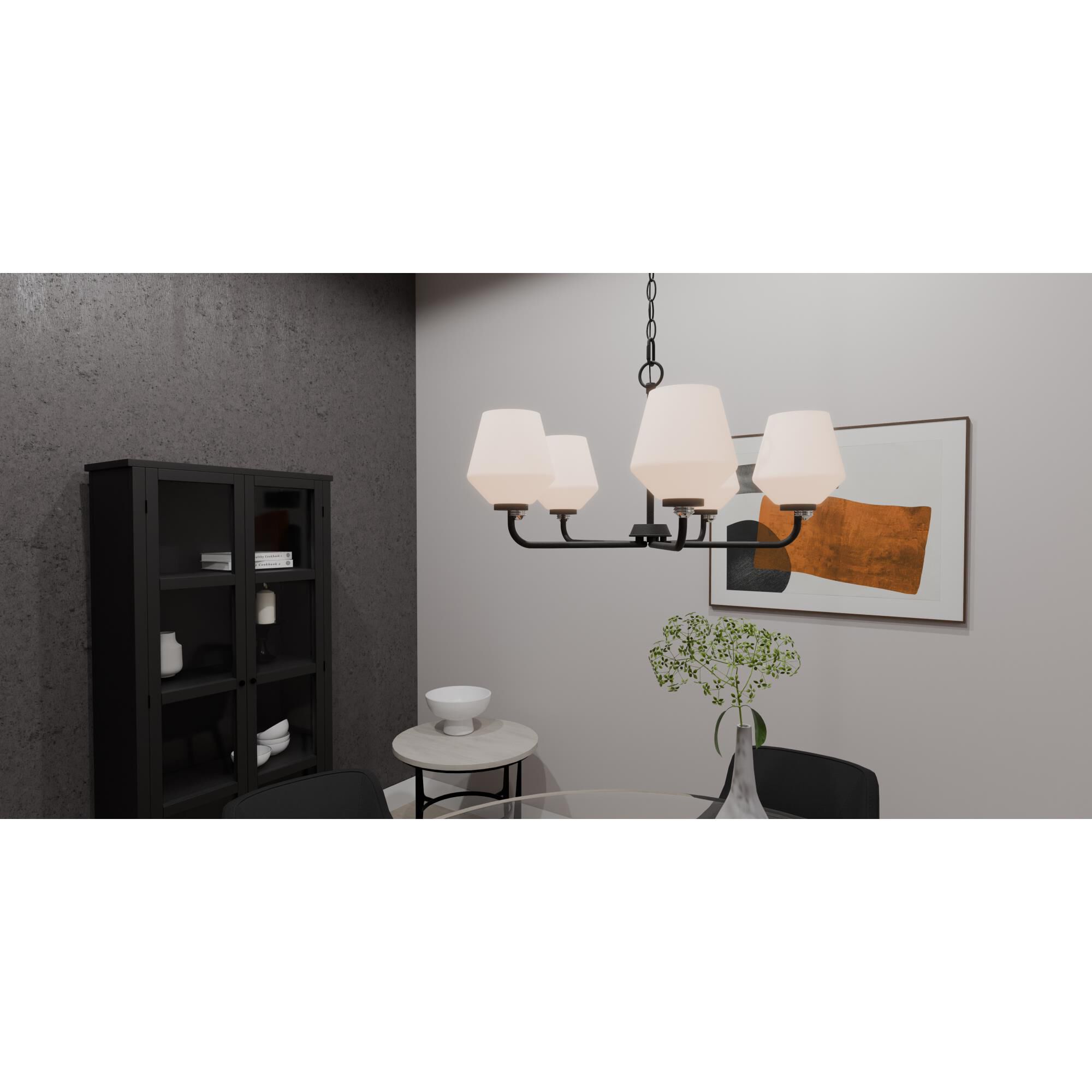 Nielson 25 Inch 5 Light Chandelier by Quoizel