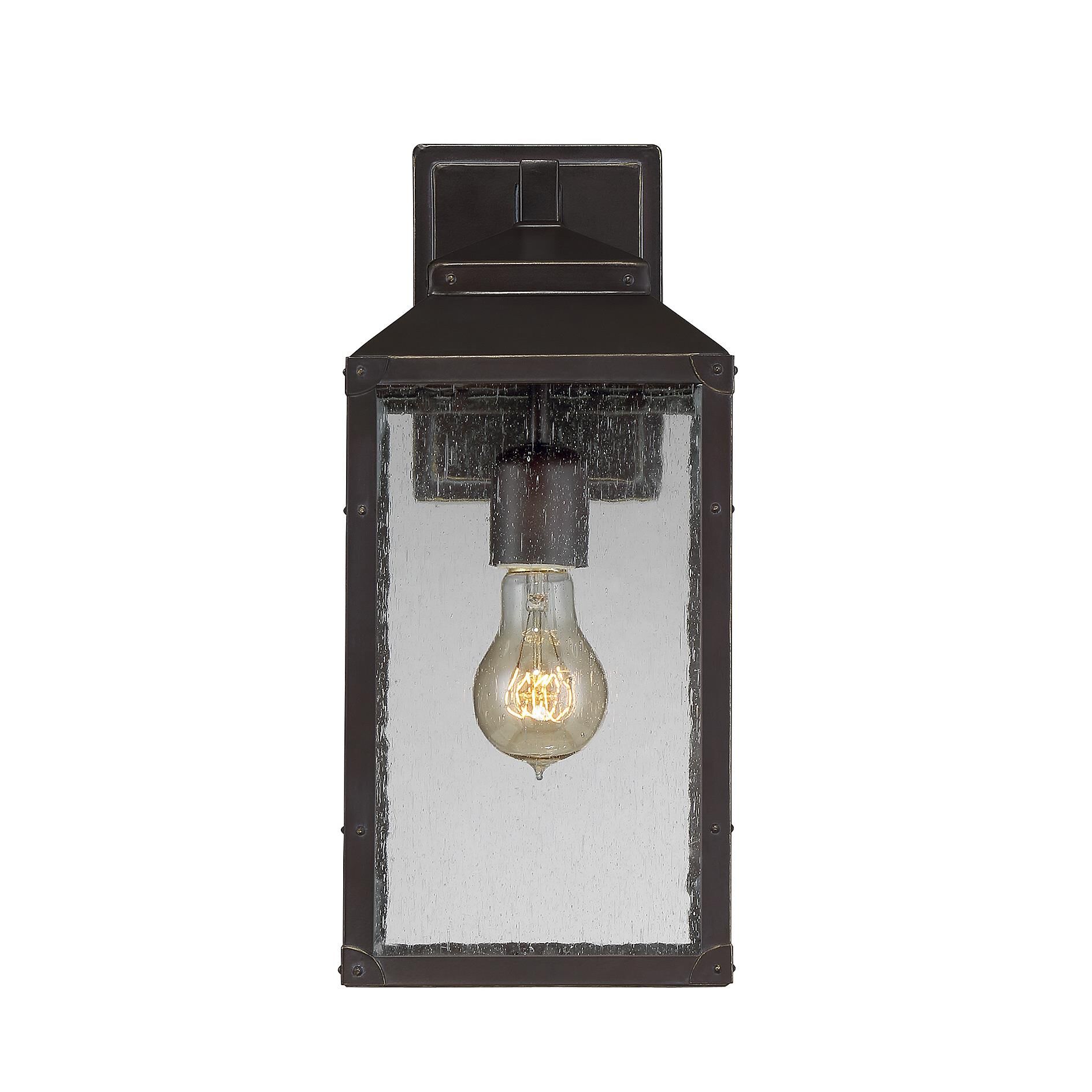 Savoy House Brennan 14 Inch Tall Outdoor Wall Light