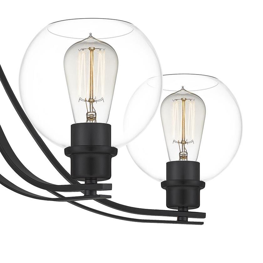 Pruitt 34 Inch 9 Light Chandelier by Quoizel