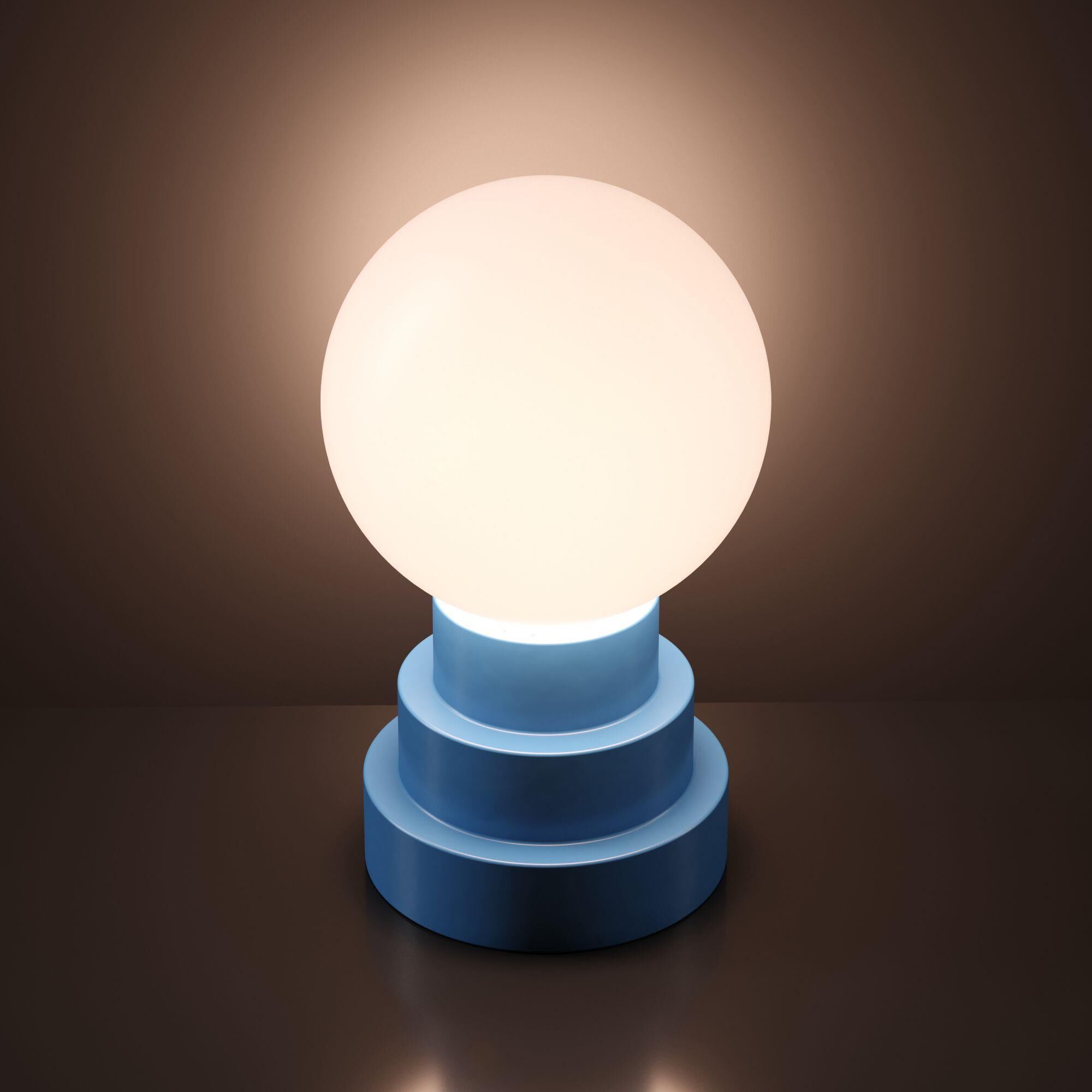 Kibun Globe 14 Inch Table Lamp by Bulbrite