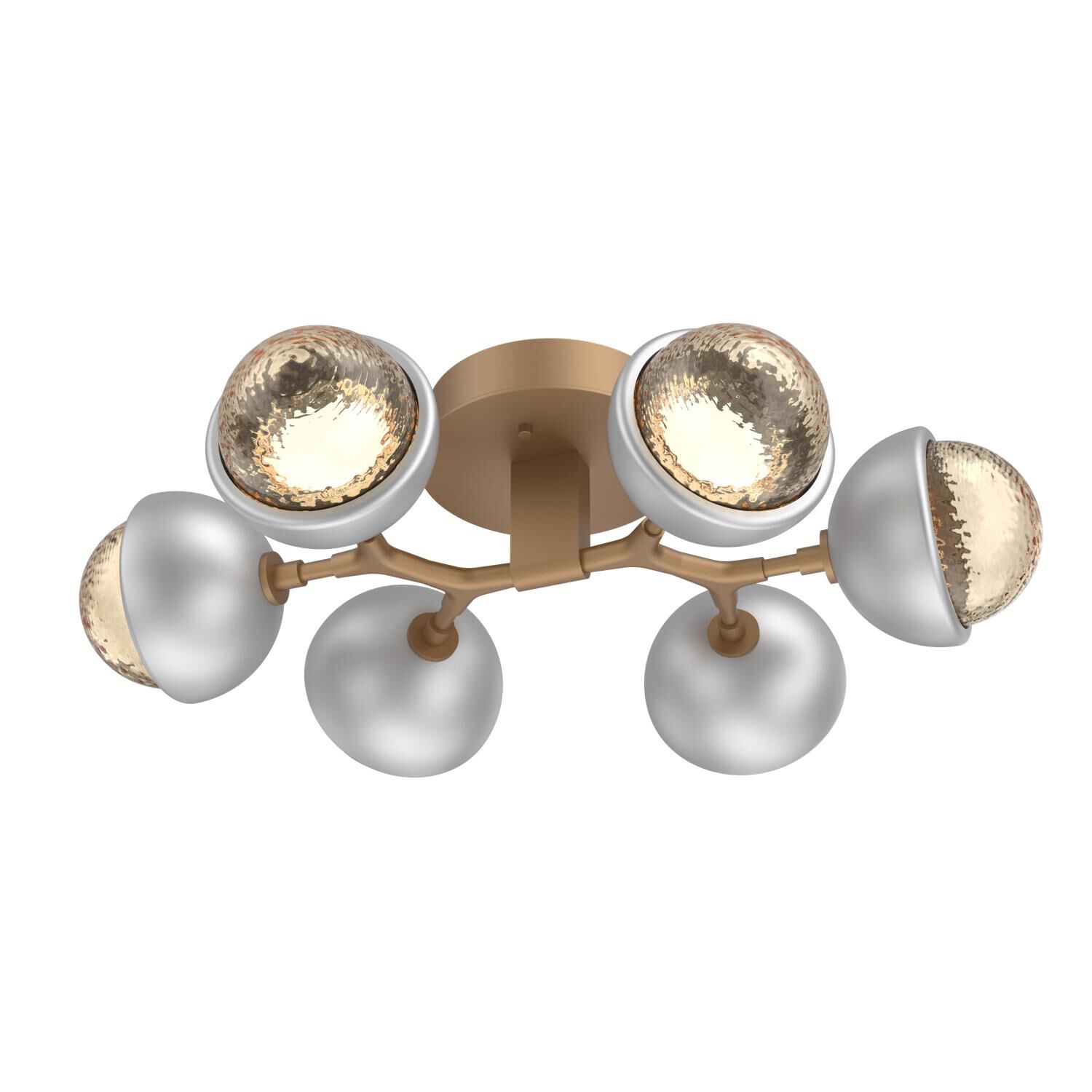 Levi Wilson Cabochon 27 Inch Flush Mount by Hammerton Studio