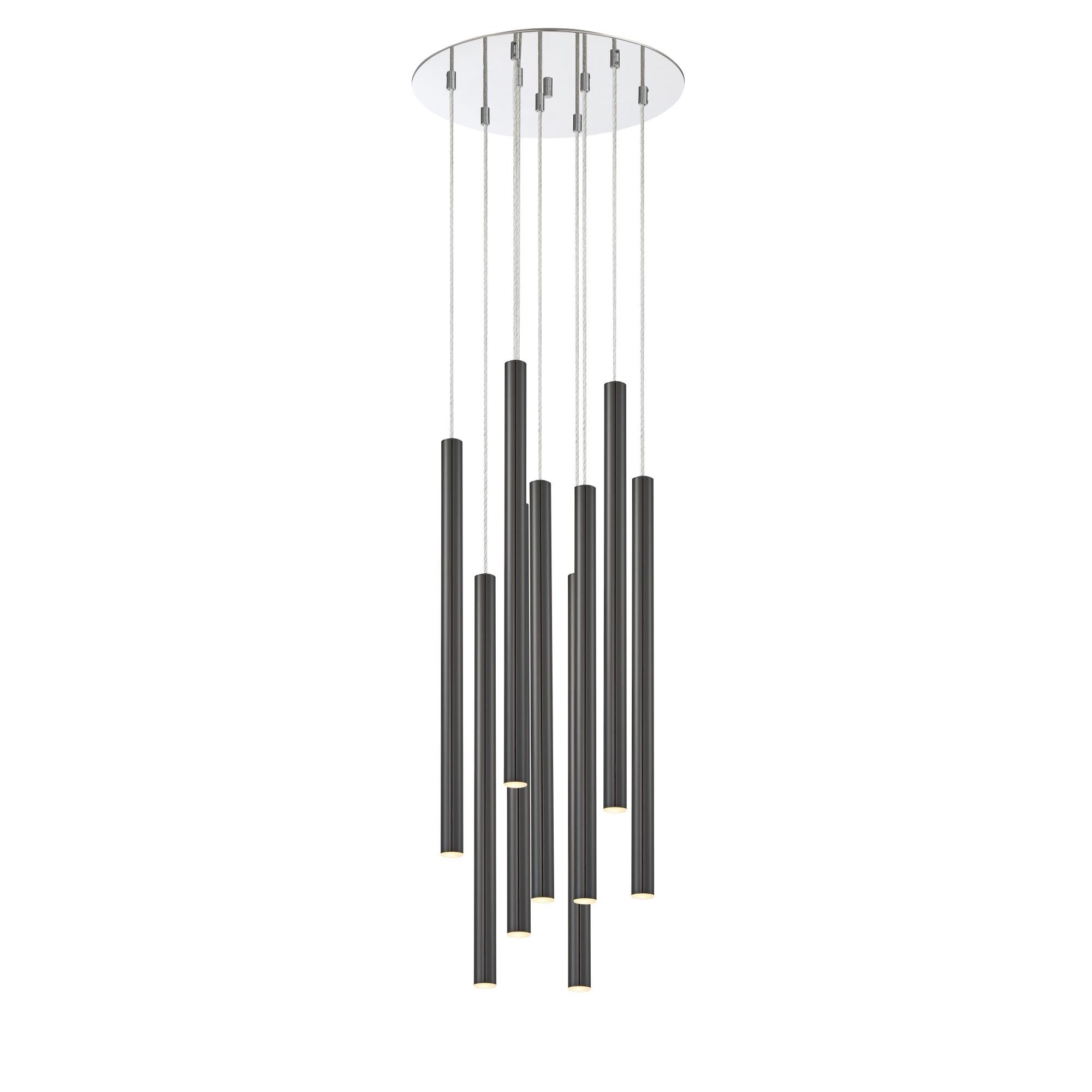 Forest 16 Inch 9 Light LED Multi Light Pendant by Z-Lite