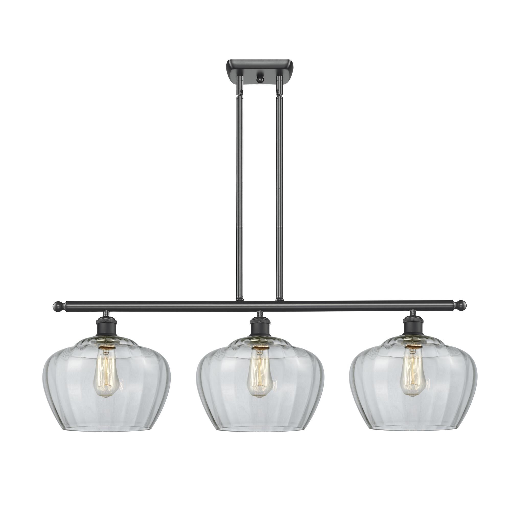Bruno Marashlian Large Fenton 37 Inch 3 Light Linear Suspension Light by Innovations Lighting