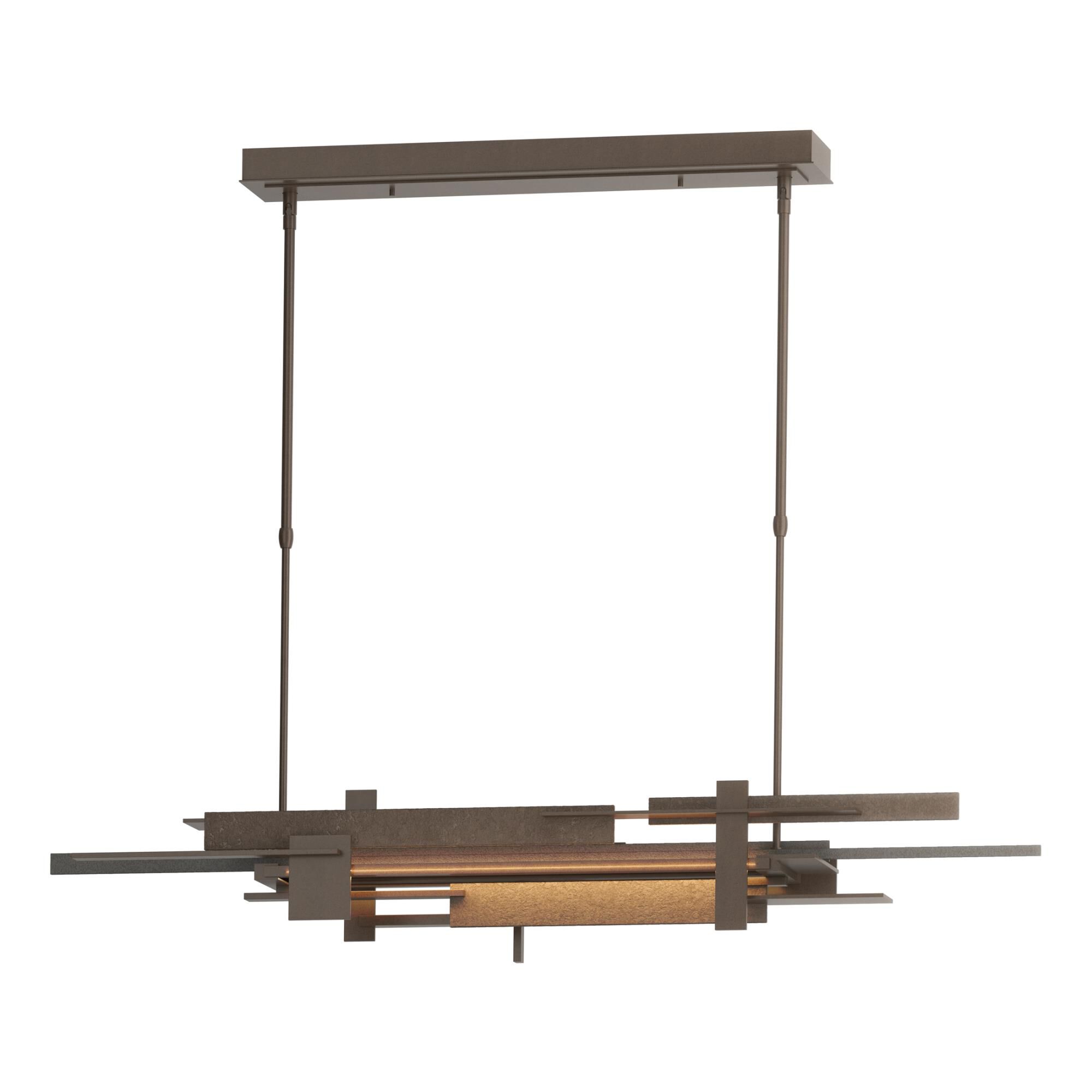 Shown in Bronze finish and Natural Iron accent