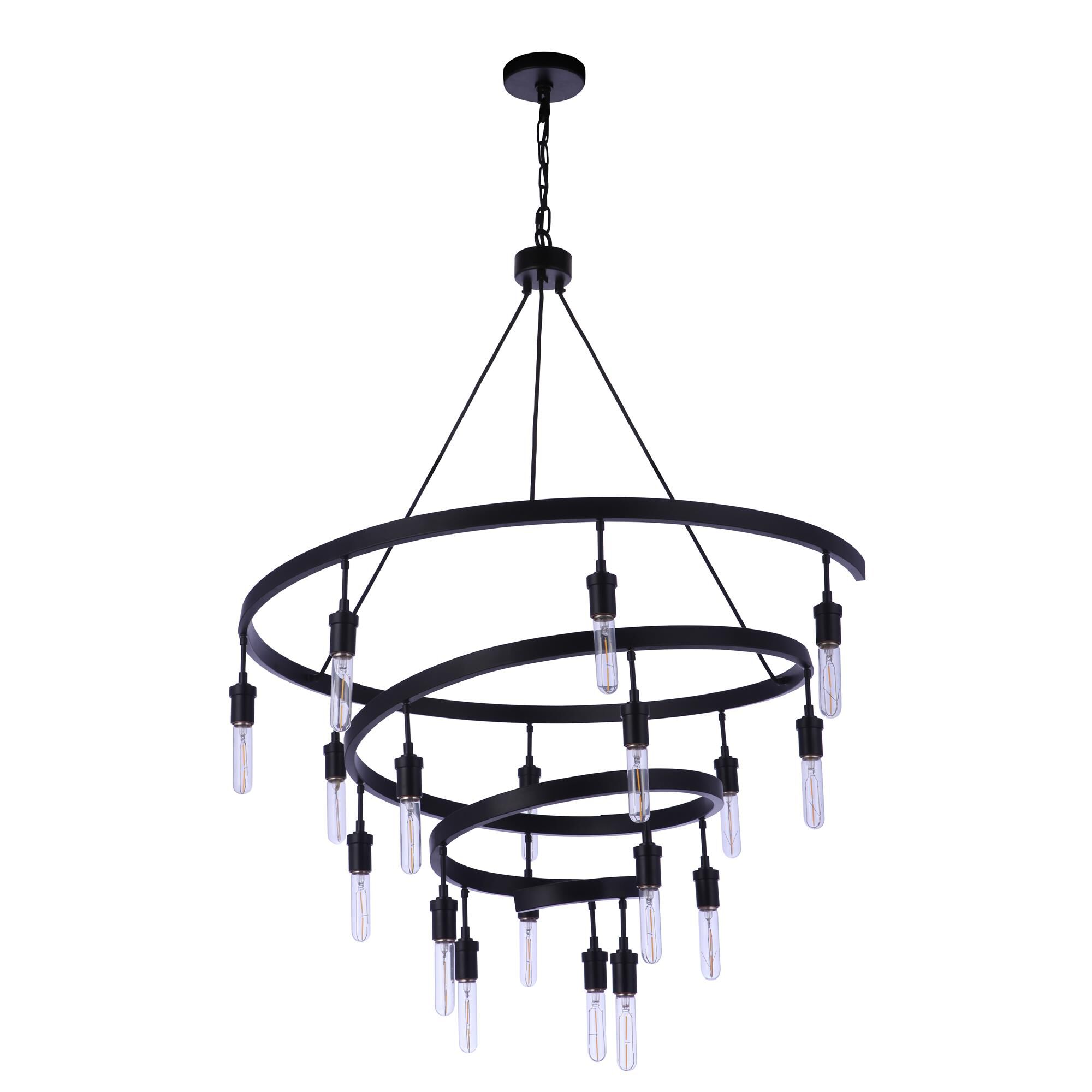 Tranquil 34 Inch Chandelier,