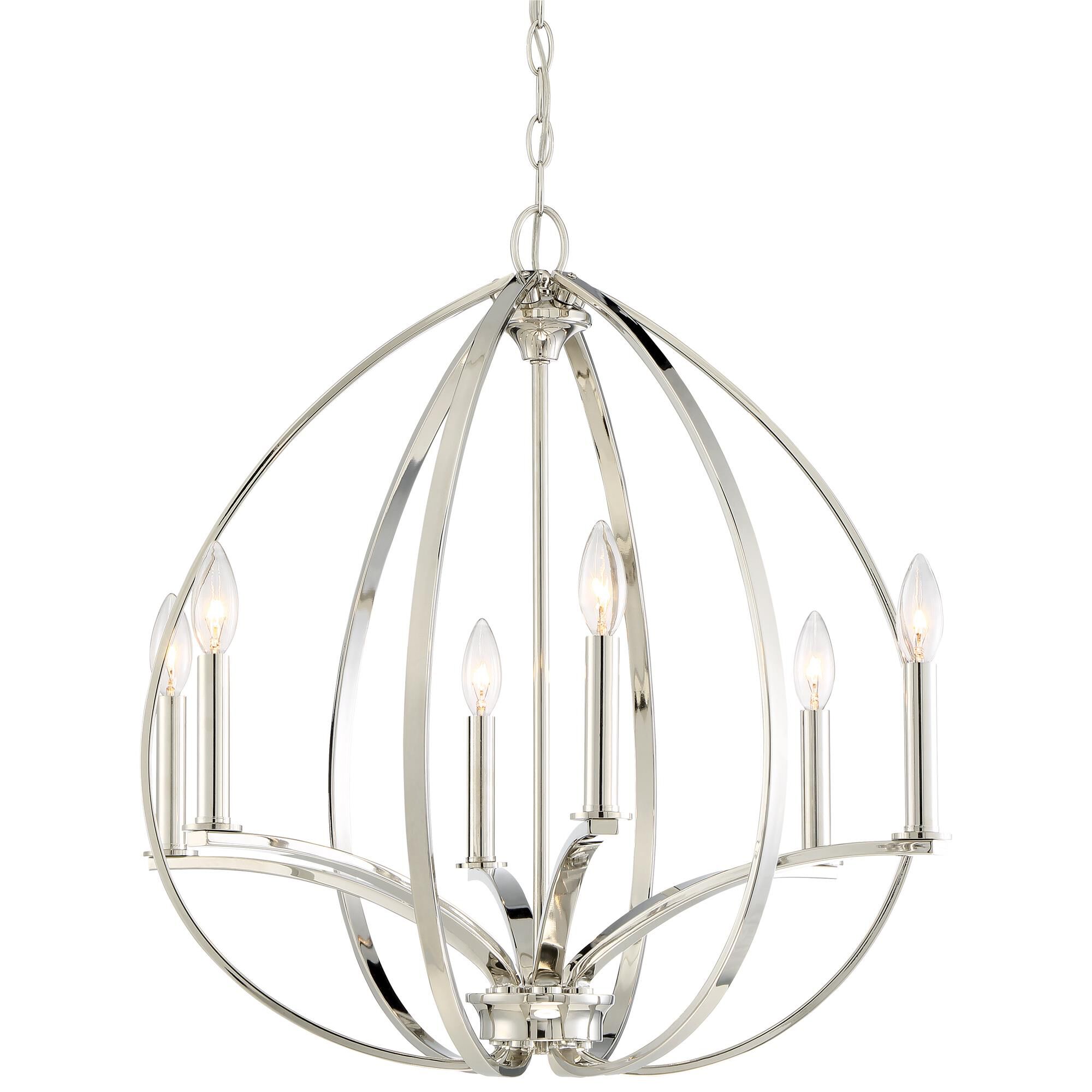 Shown in Polished Nickel finish