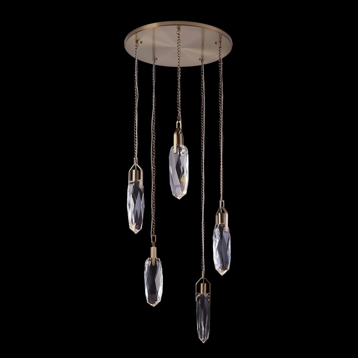 Diamante 23 Inch Multi Light Pendant by Allegri