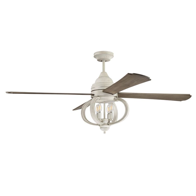 Augusta 60 Inch Ceiling Fan with Light Kit by Craftmade