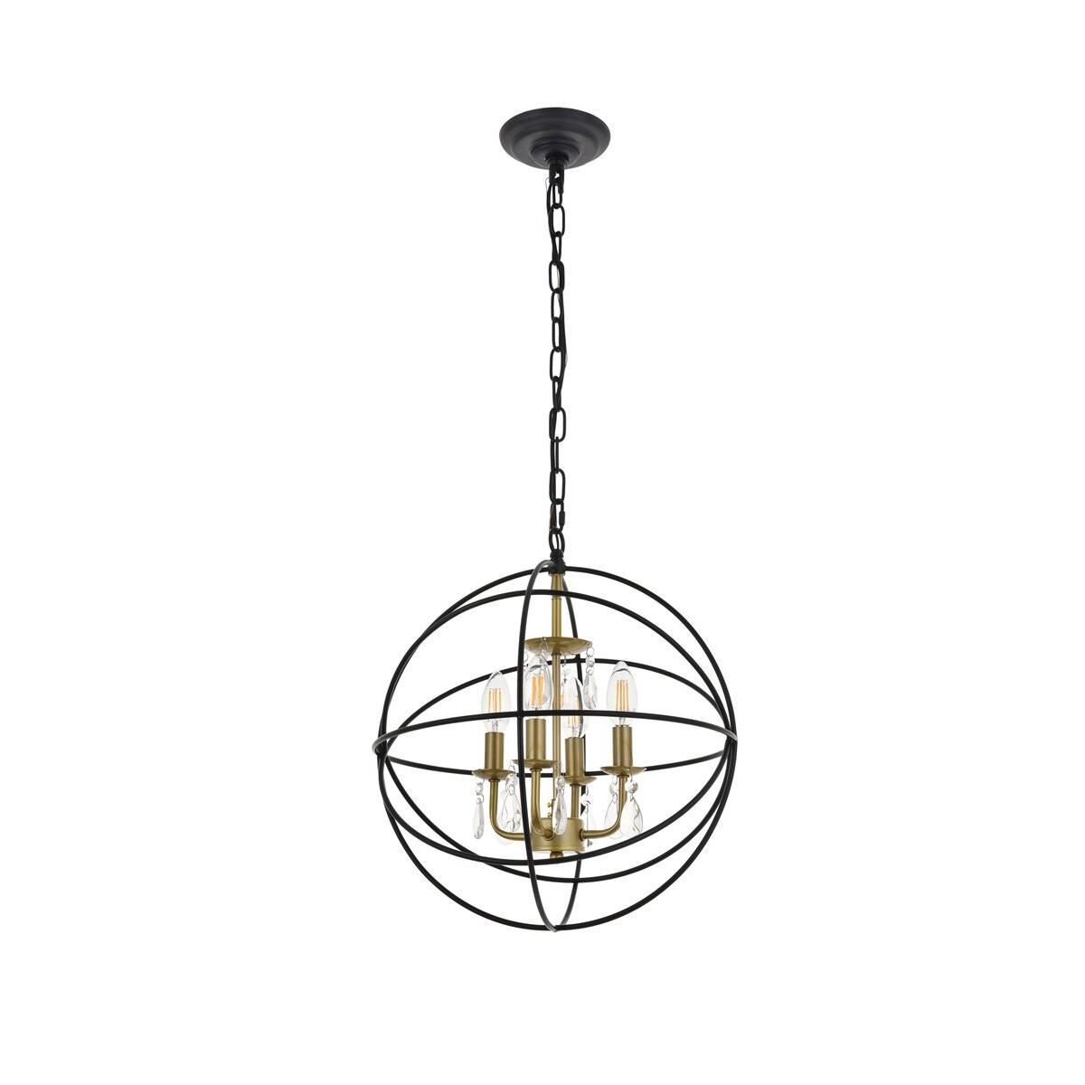 Wallace 16 Inch Large Pendant by Elegant Lighting