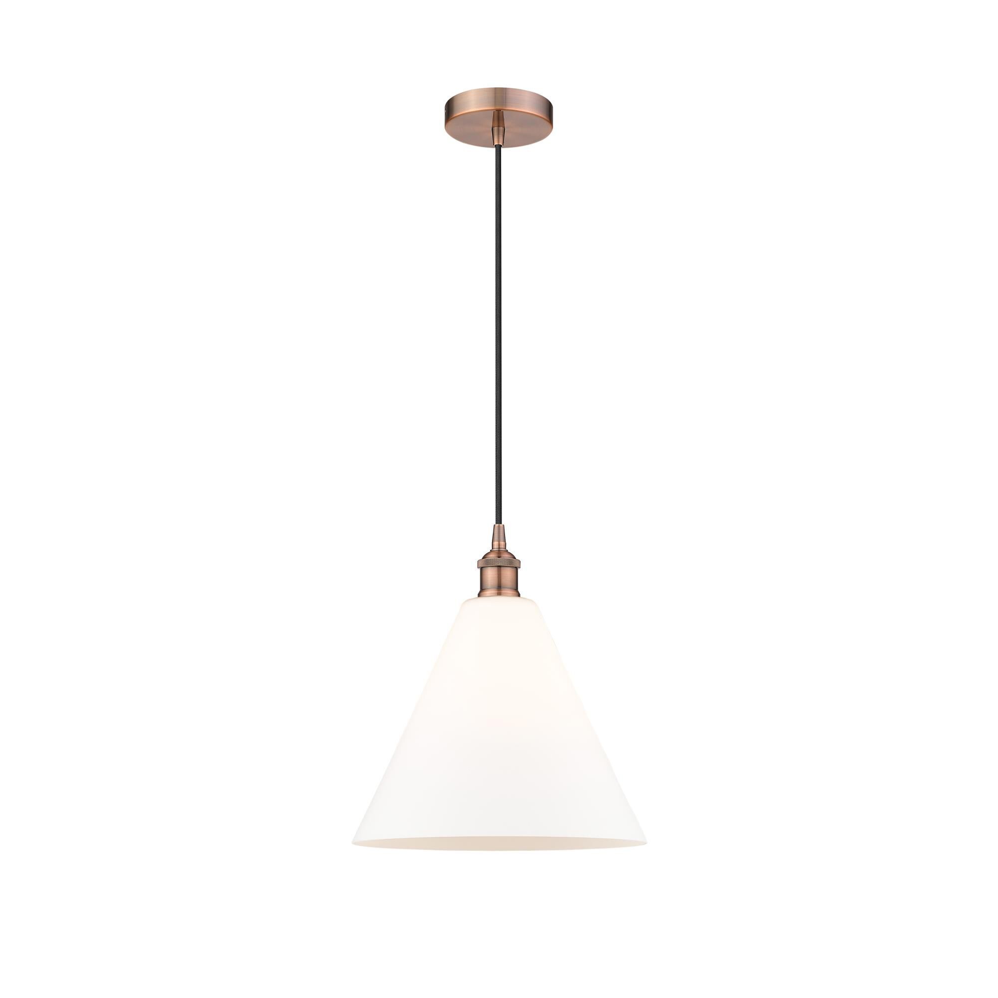 Innovations Lighting Bruno Marashlian Edison Cone 12 Inch Mini Pendant