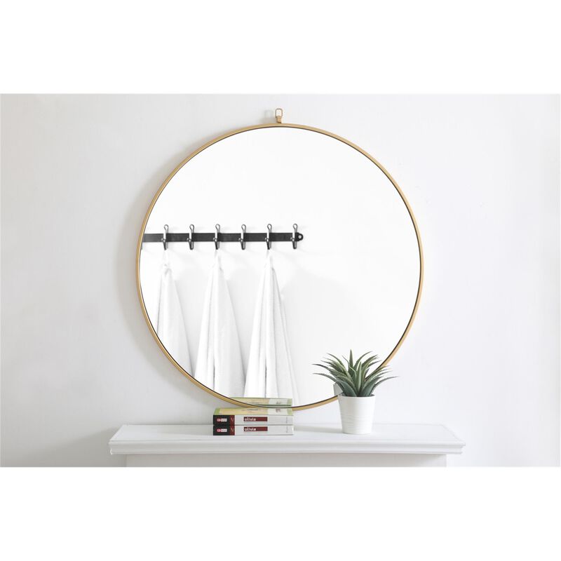 Eternity 36 Inch Decorative Mirror by Elegant Decor