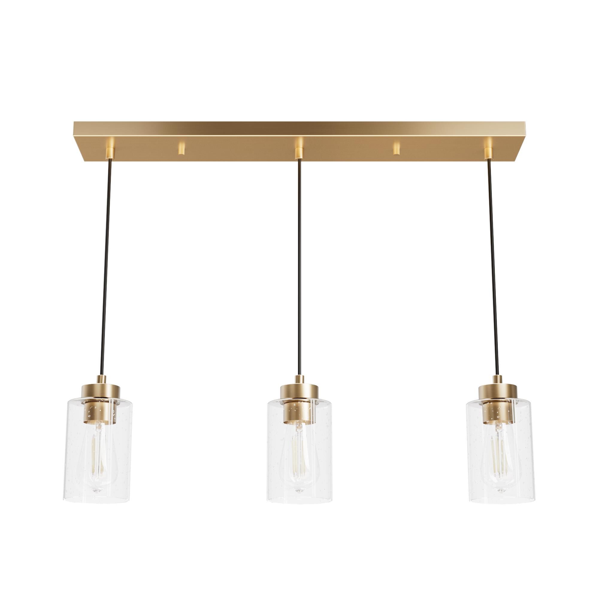 Hartland 26 Inch 3 Light Linear Suspension Light by Hunter Fan