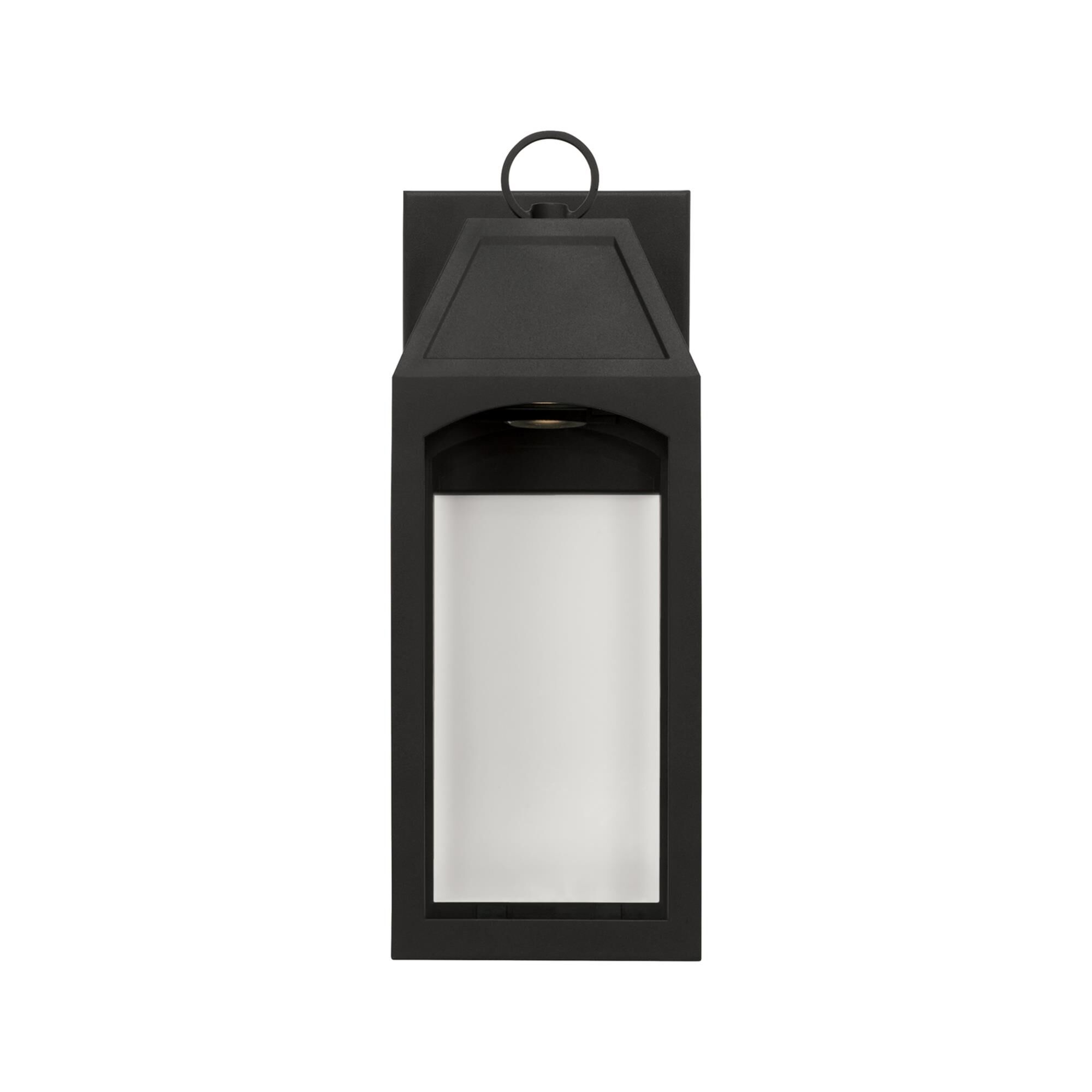 Shown in Black finish and Clear glass