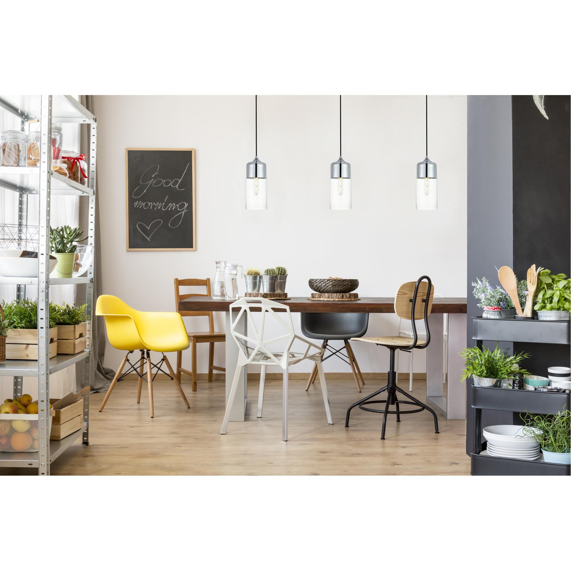 Shown in Chrome finish